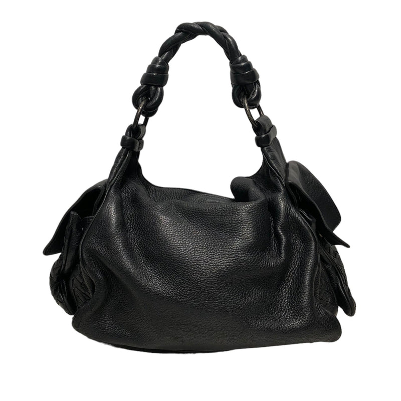 BOTTEGA VENETA/Bag/Leather/BLK/intrecciato