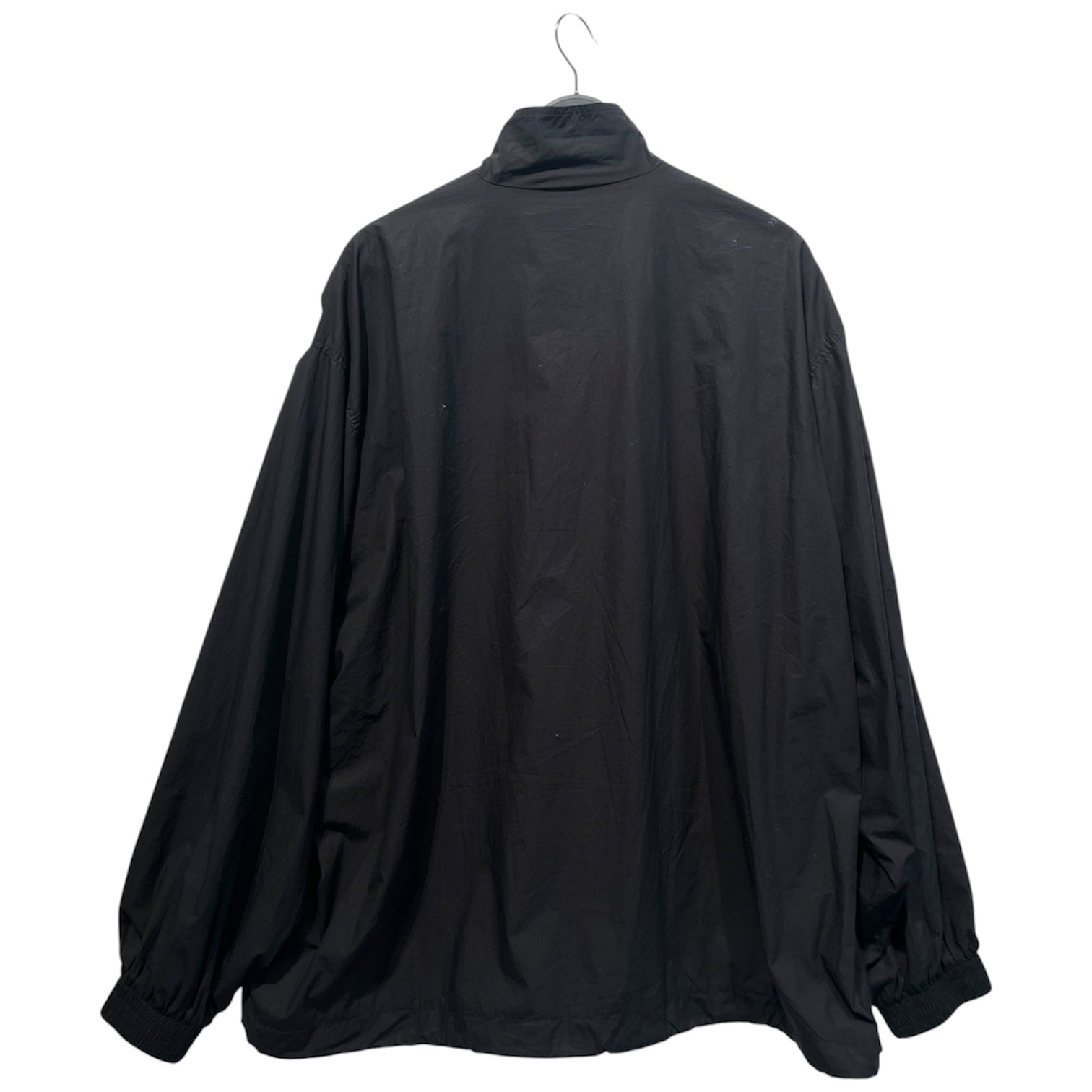 BALENCIAGA/Windbreaker/XS/Polyester/BLK/Stripe/white stripe/tracksuit jacket view 2