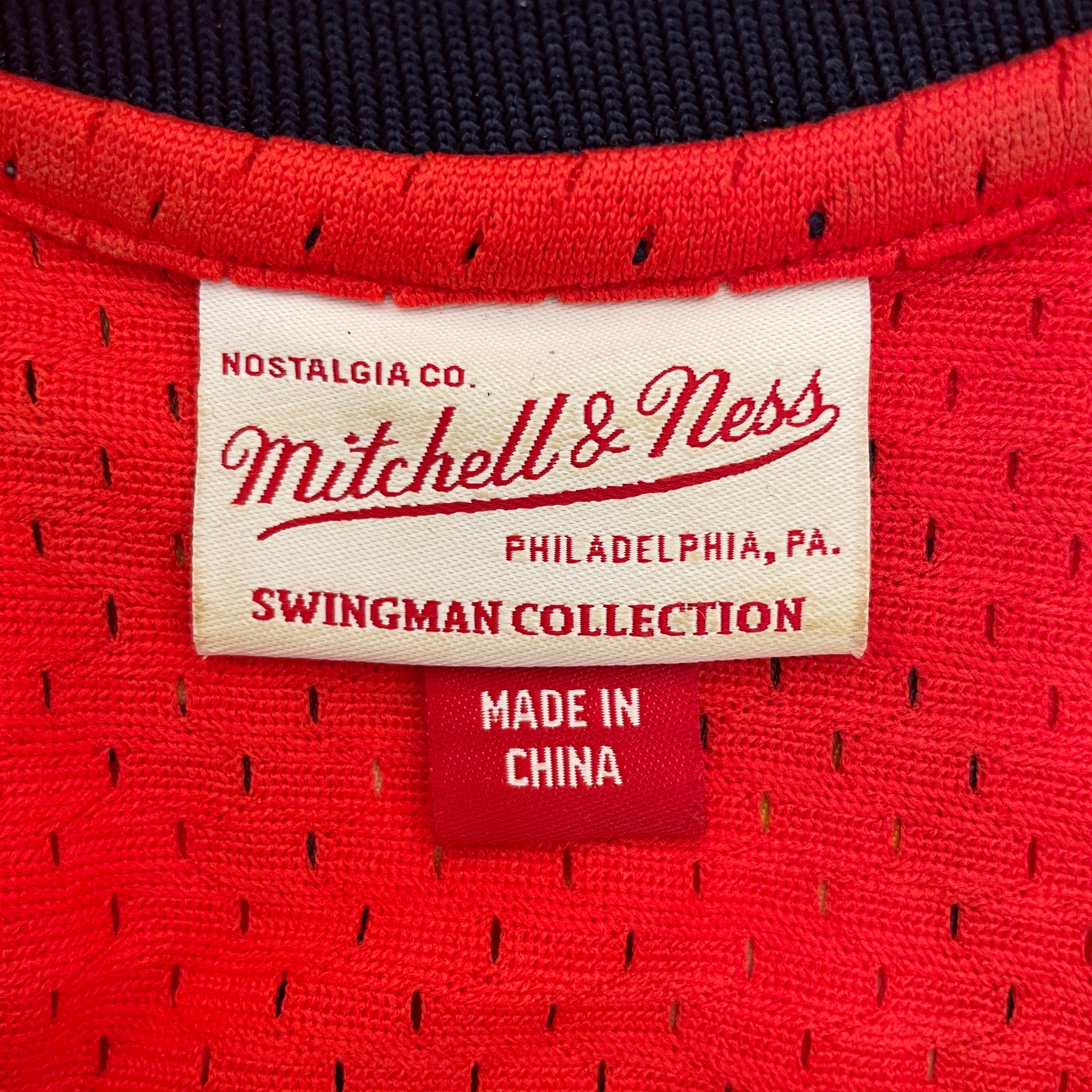 mitchell&ness/Tank Top/L/Cotton/RED/No Limit view 3
