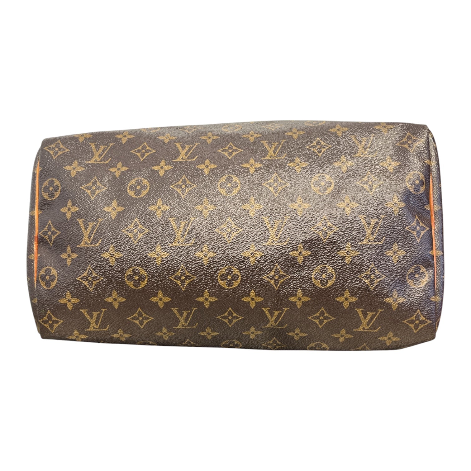 LOUIS VUITTON/Bag/Monogram/Leather/BRW/Speedy 35 view 3