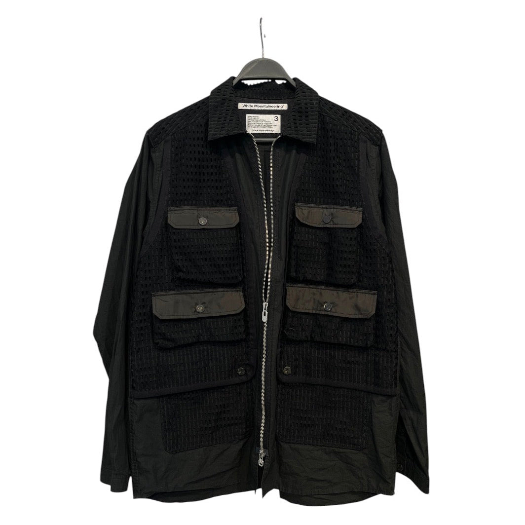 WHITE MOUNTAINEERING/Jacket/3/Cotton/BLK/FISH NET UTILITY JACKET view 1