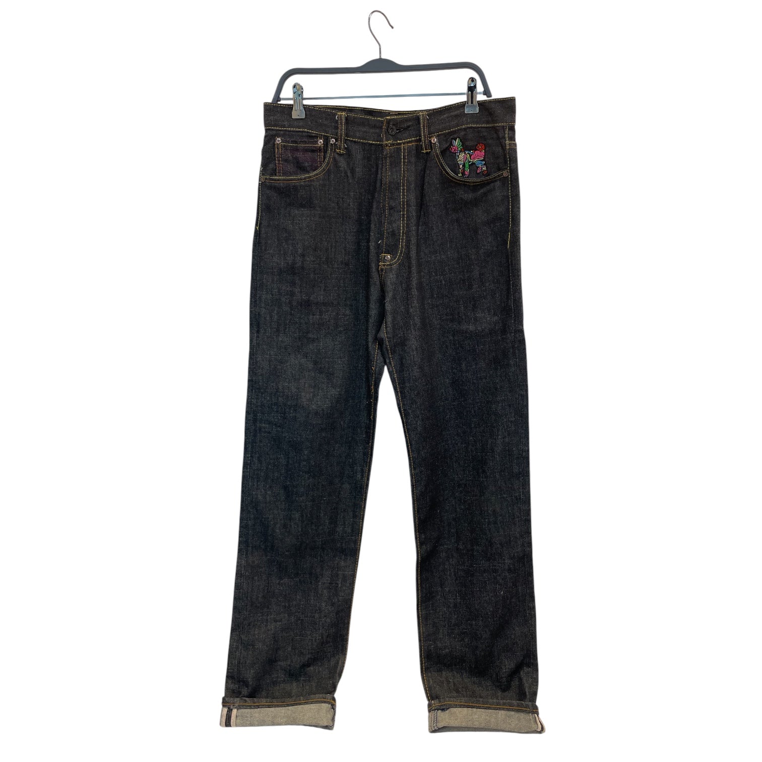 RMC JEANS/Straight Pants/32/Denim/NVY/ view 1
