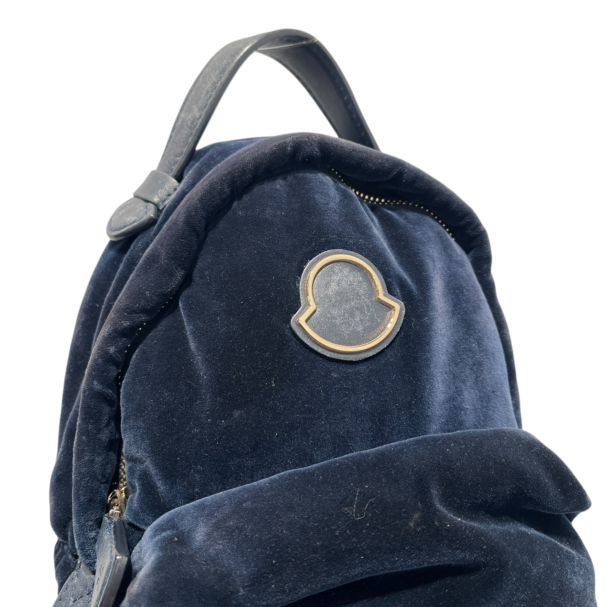 MONCLER/Backpack/NVY/velvet mini backpack view 23