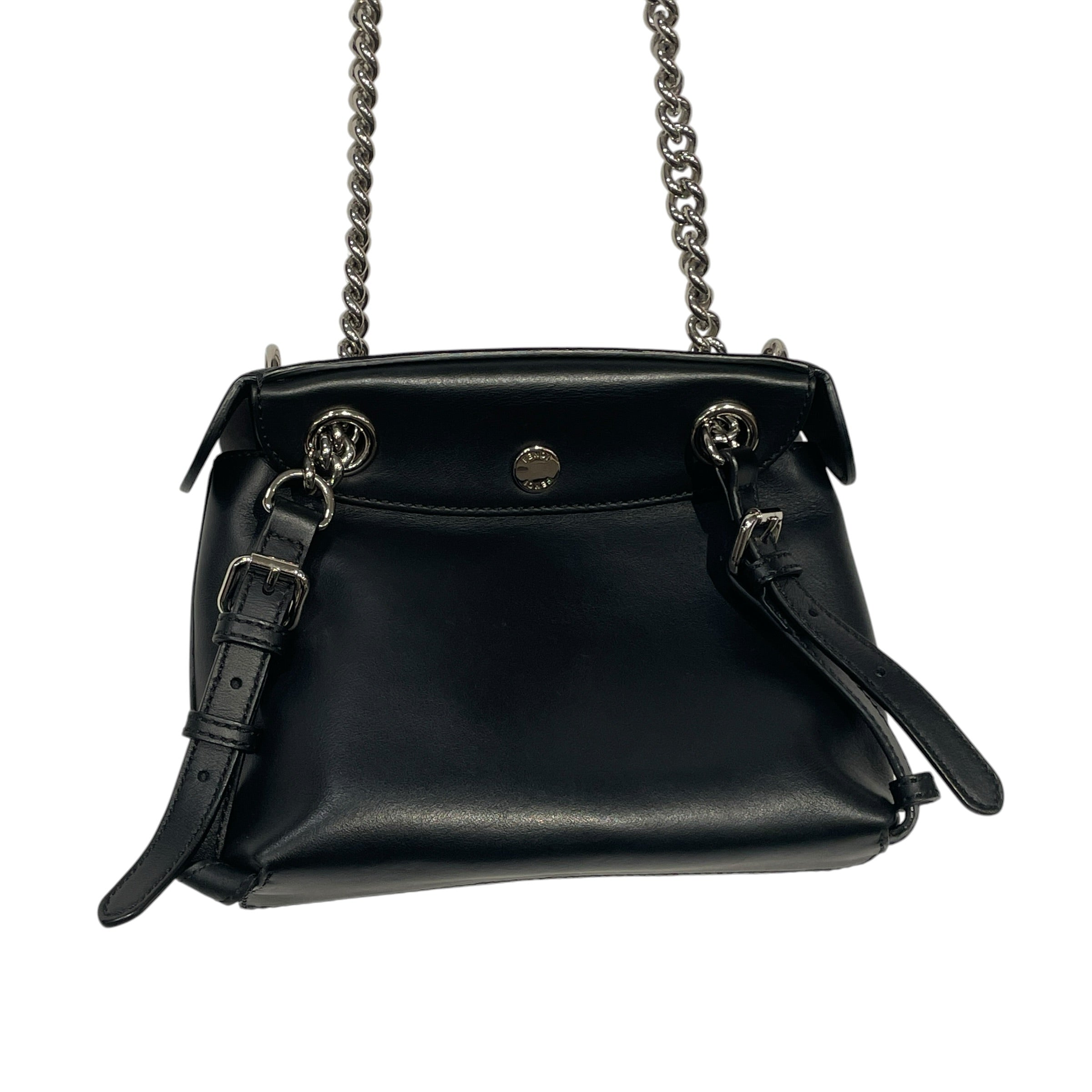 FENDI/Cross Body Bag/Leather/BLK/BACK TO SCHOOL MINI view 6