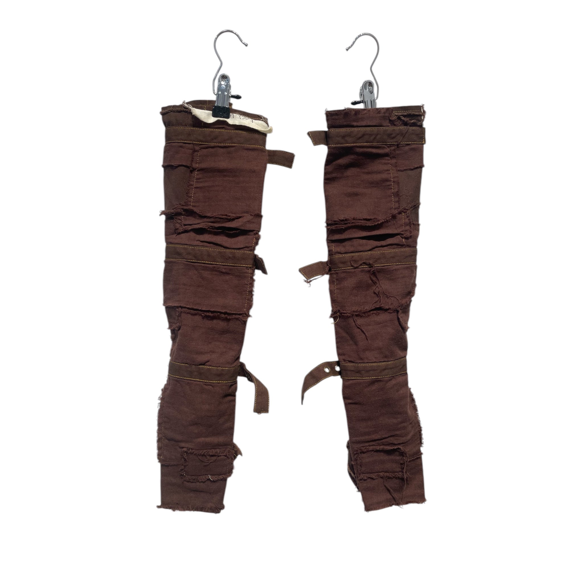 alice auaa/Gloves, Mittens/Cotton/BRW/PATCHWORK W/ BUCKLE DETAIL view 2