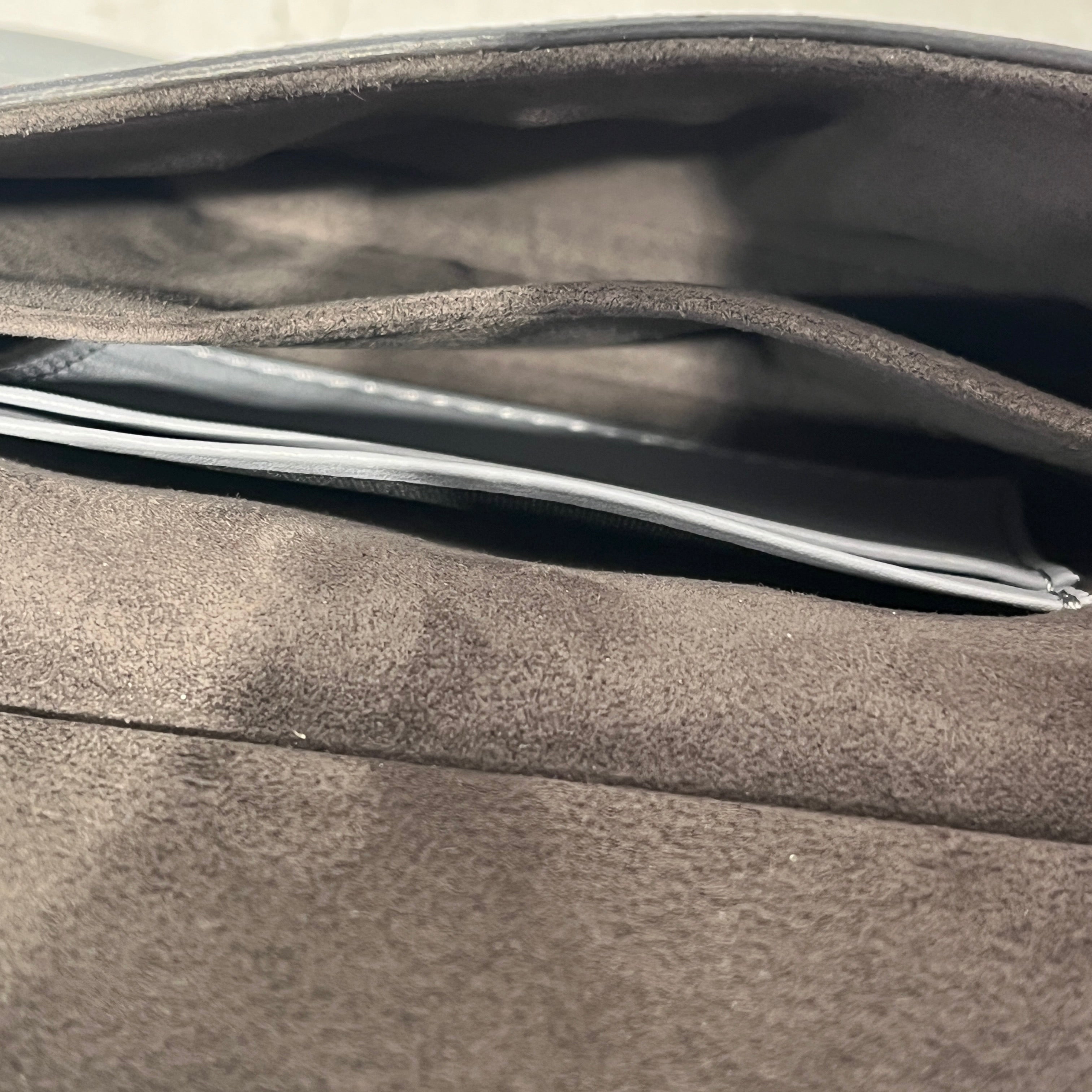 FENDI/Cross Body Bag/Leather/GRY/hardware view 5