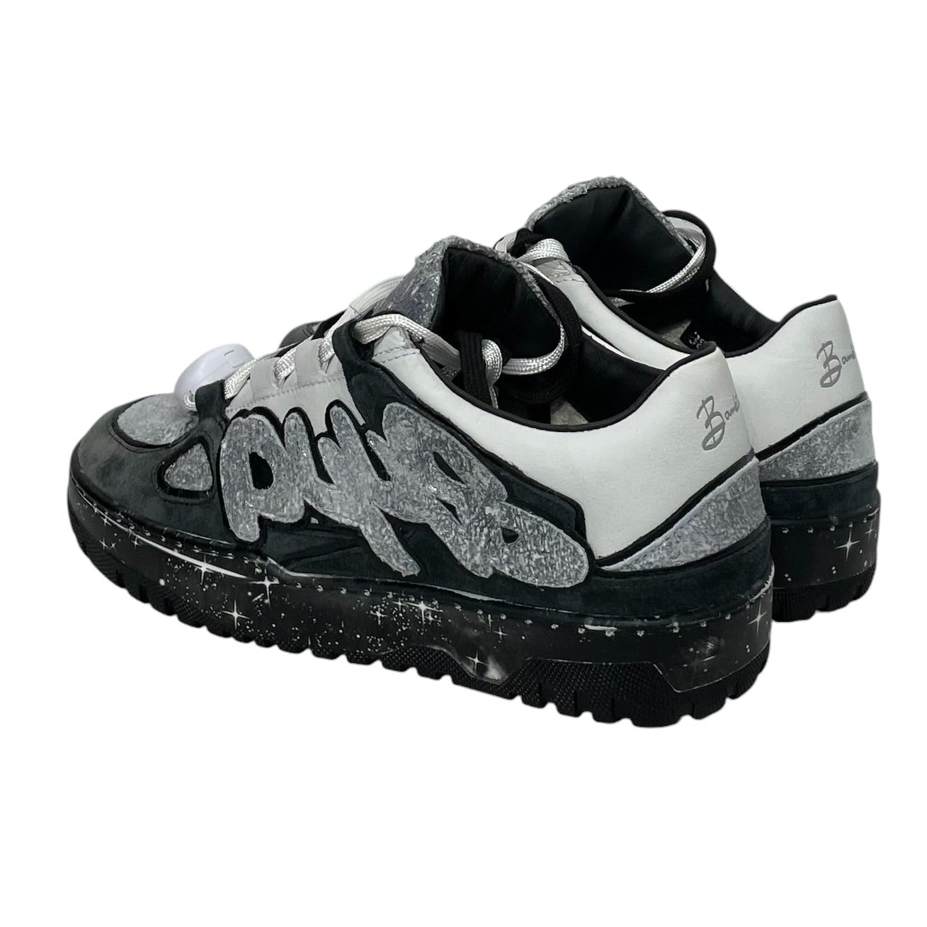 P448 GEORGE/Low-Sneakers/US 7.5/All Over Print/WHT/ view 2
