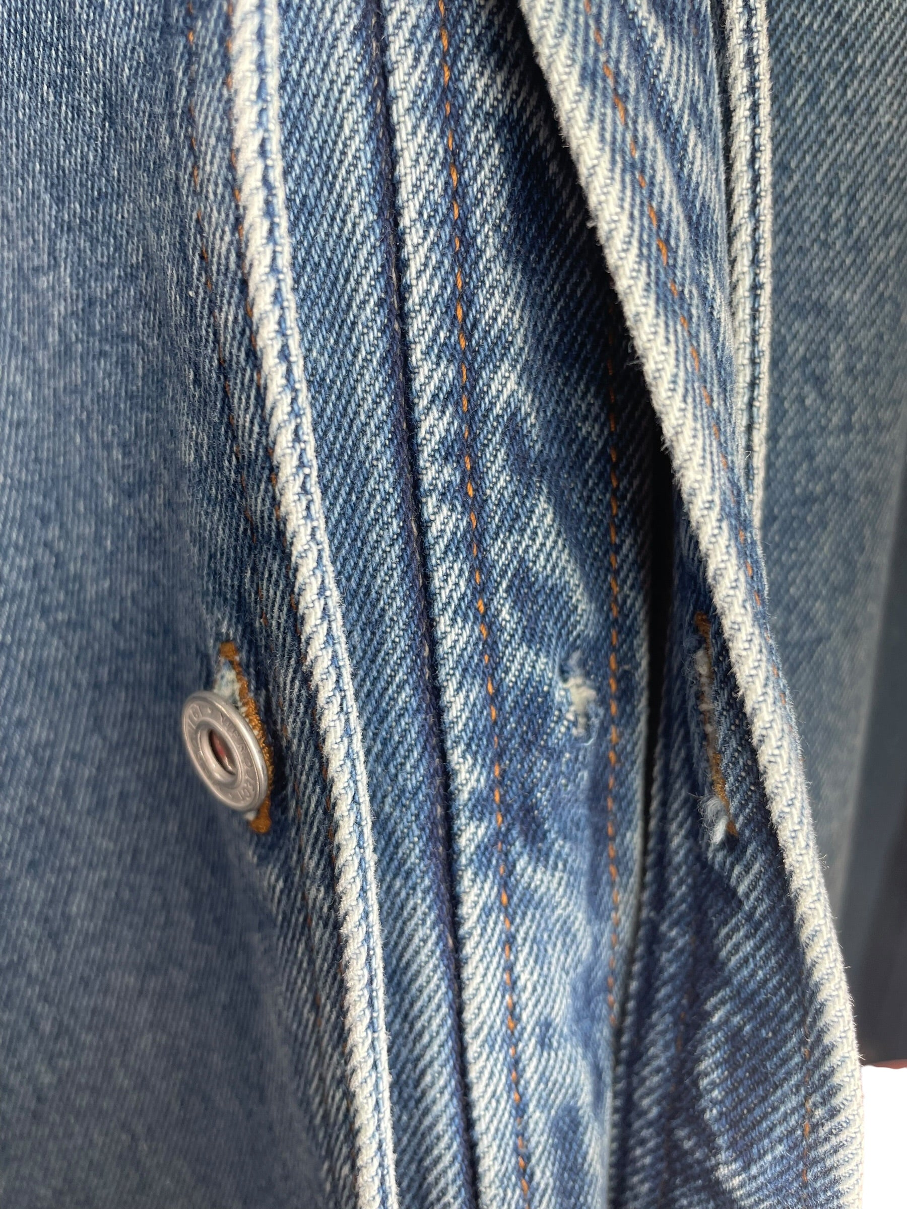 Y/PROJECT/Denim Jkt/L/Cotton/BLU/REMOVABLE FRONT DENIM SHIRT view 7