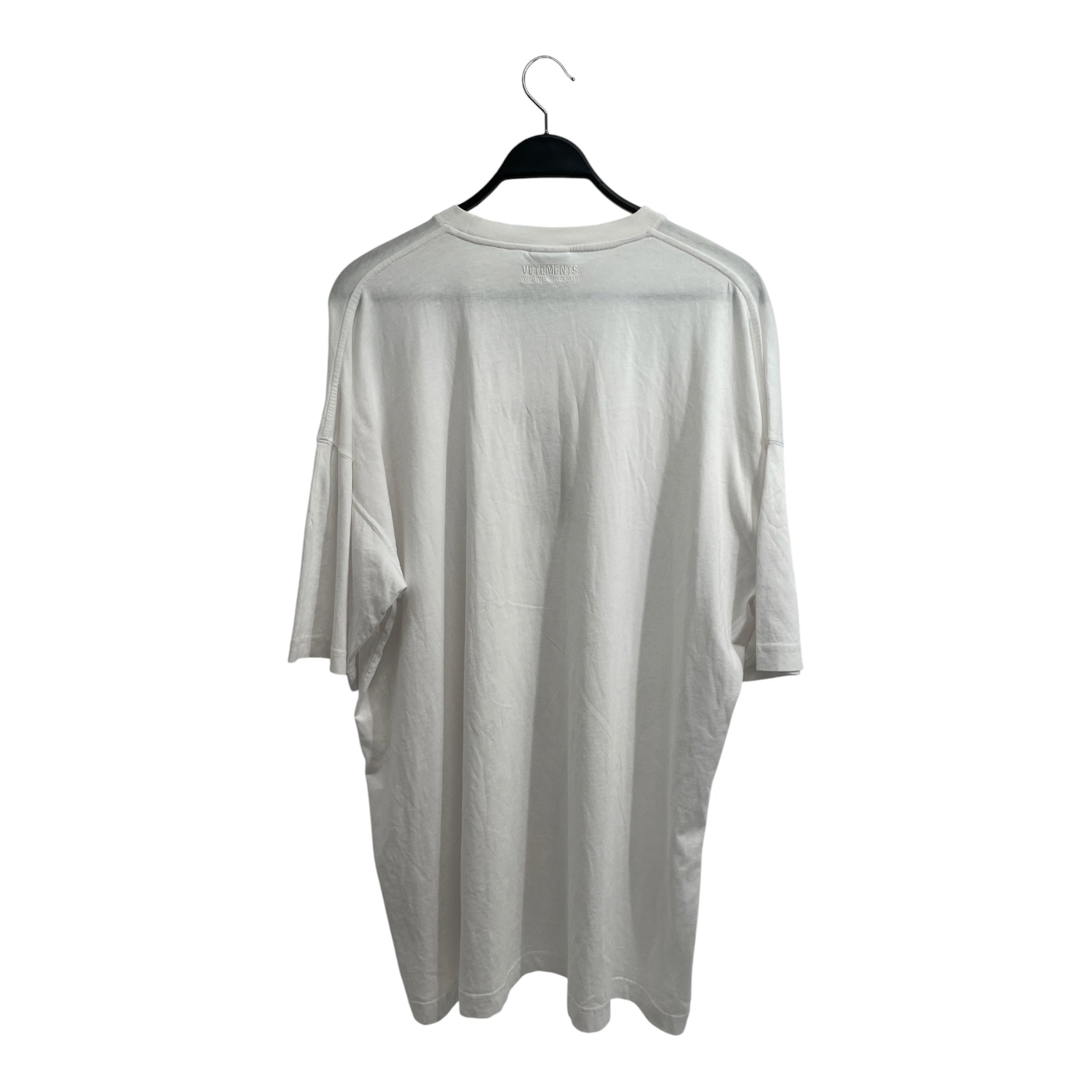 VETEMENTS/T-Shirt/Cotton/WHT/Graphic/RATATOUILLE TEE view 2