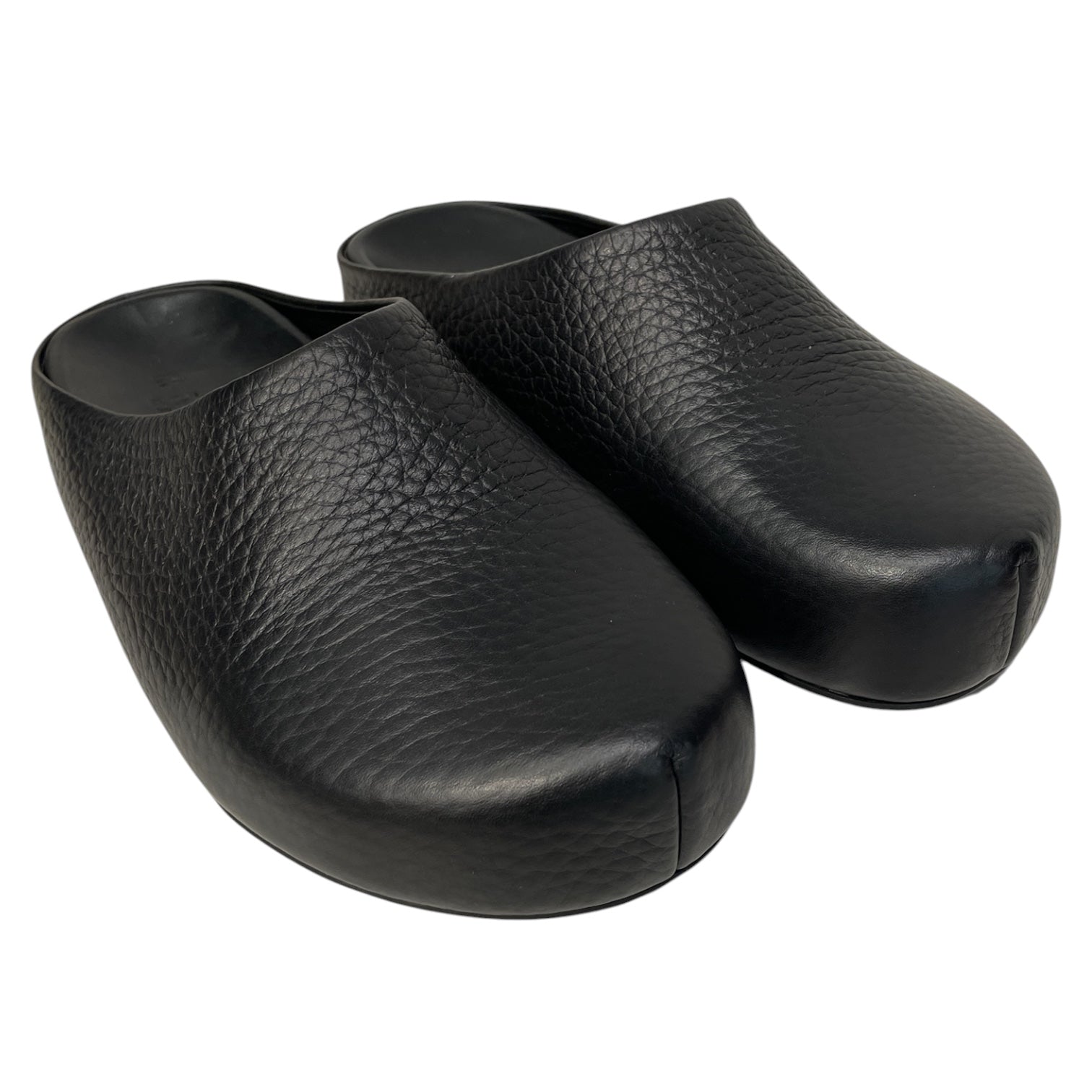 MARNI/Sandals/EU 41/Leather/BLK/SLIP ON MULE view 1