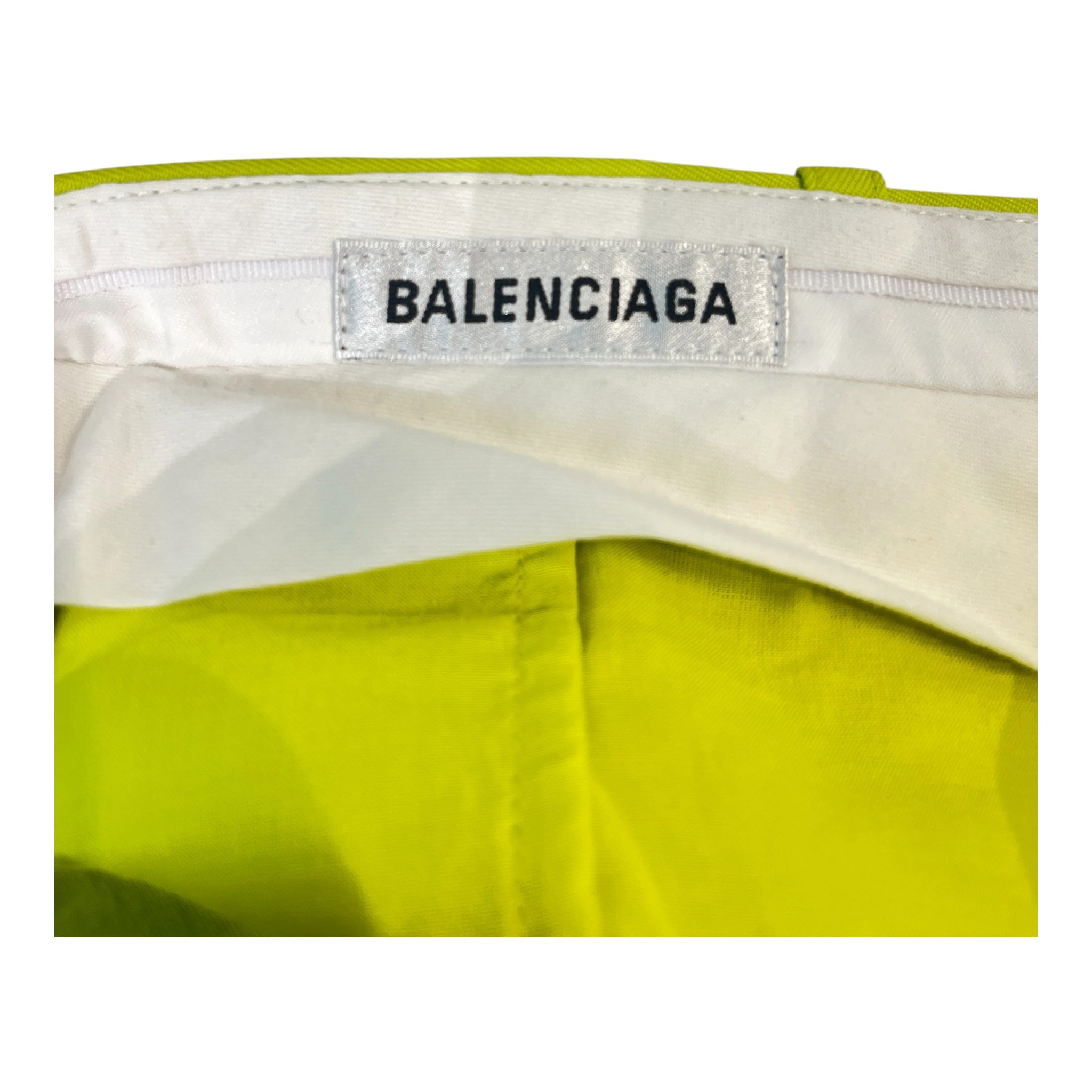 BALENCIAGA/Slacks/34/Polyester/GRN/ view 6