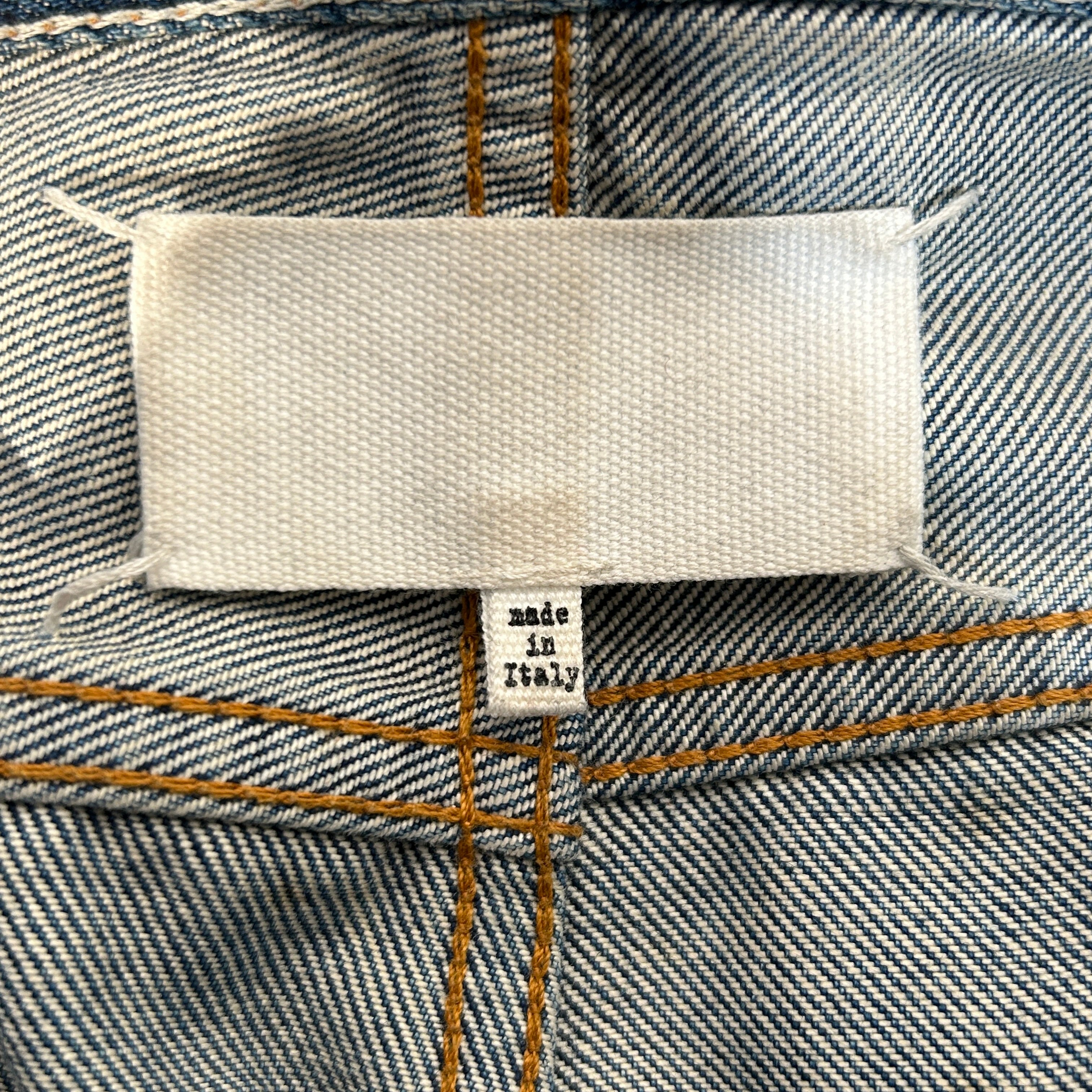 Maison Margiela/Straight Pants/26/Denim/BLU/Straight Washed Distressed view 3