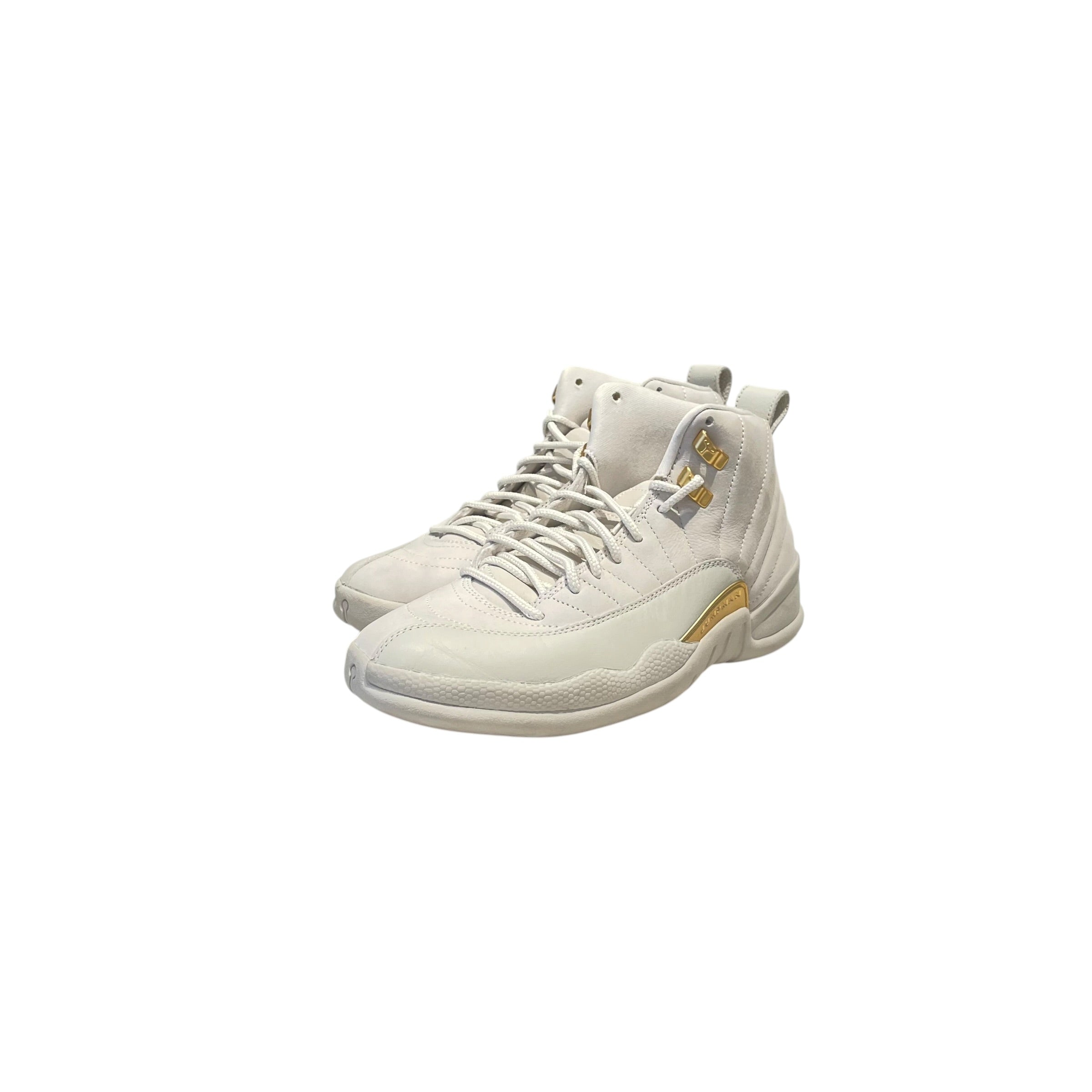 NIKE/Hi-Sneakers/US 9.5/Stripe/Suede/GRY/Retro 12 Phantom view 1