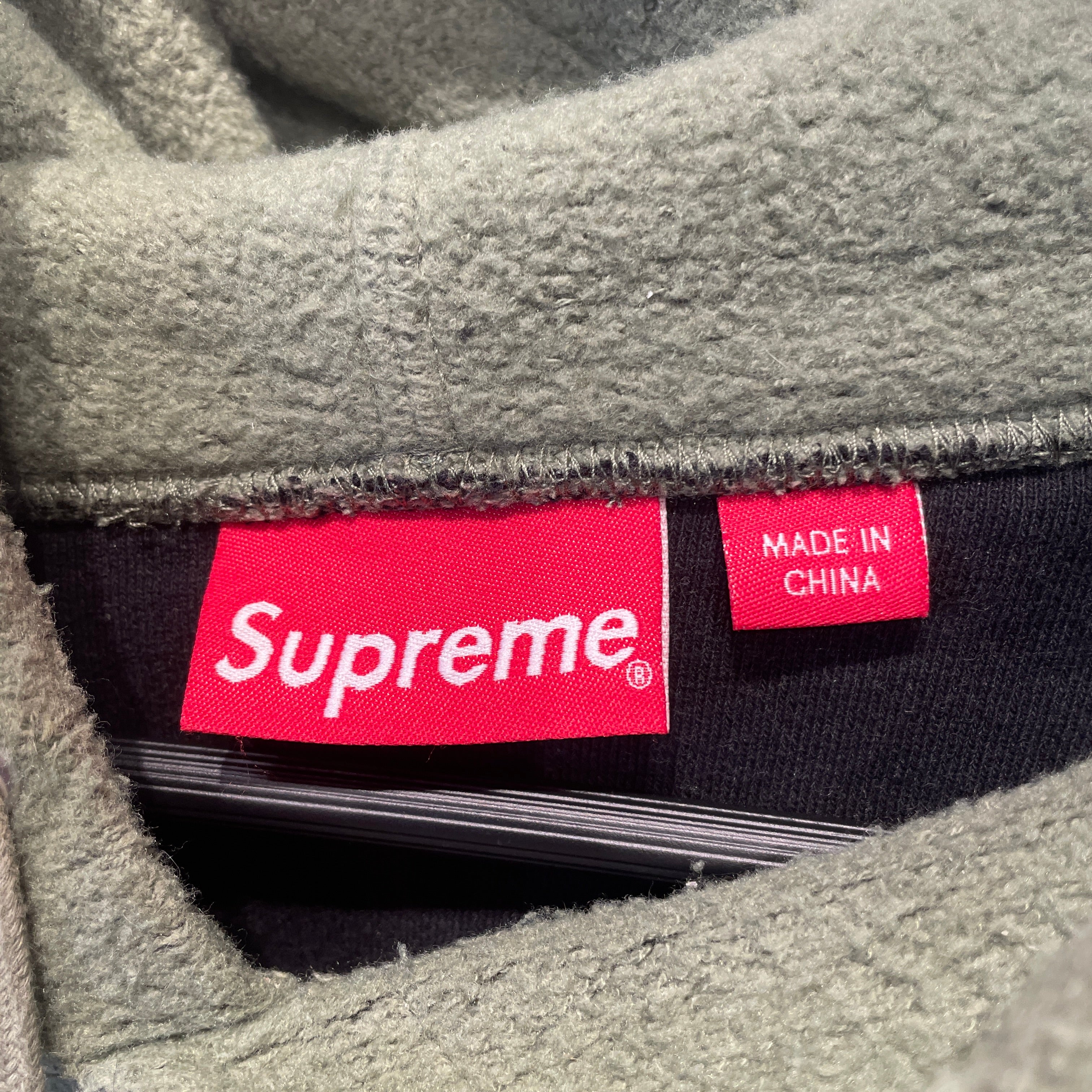 Supreme/Hoodie/L/Cotton/GRN/INSIDE OUT BOX LOGO view 3