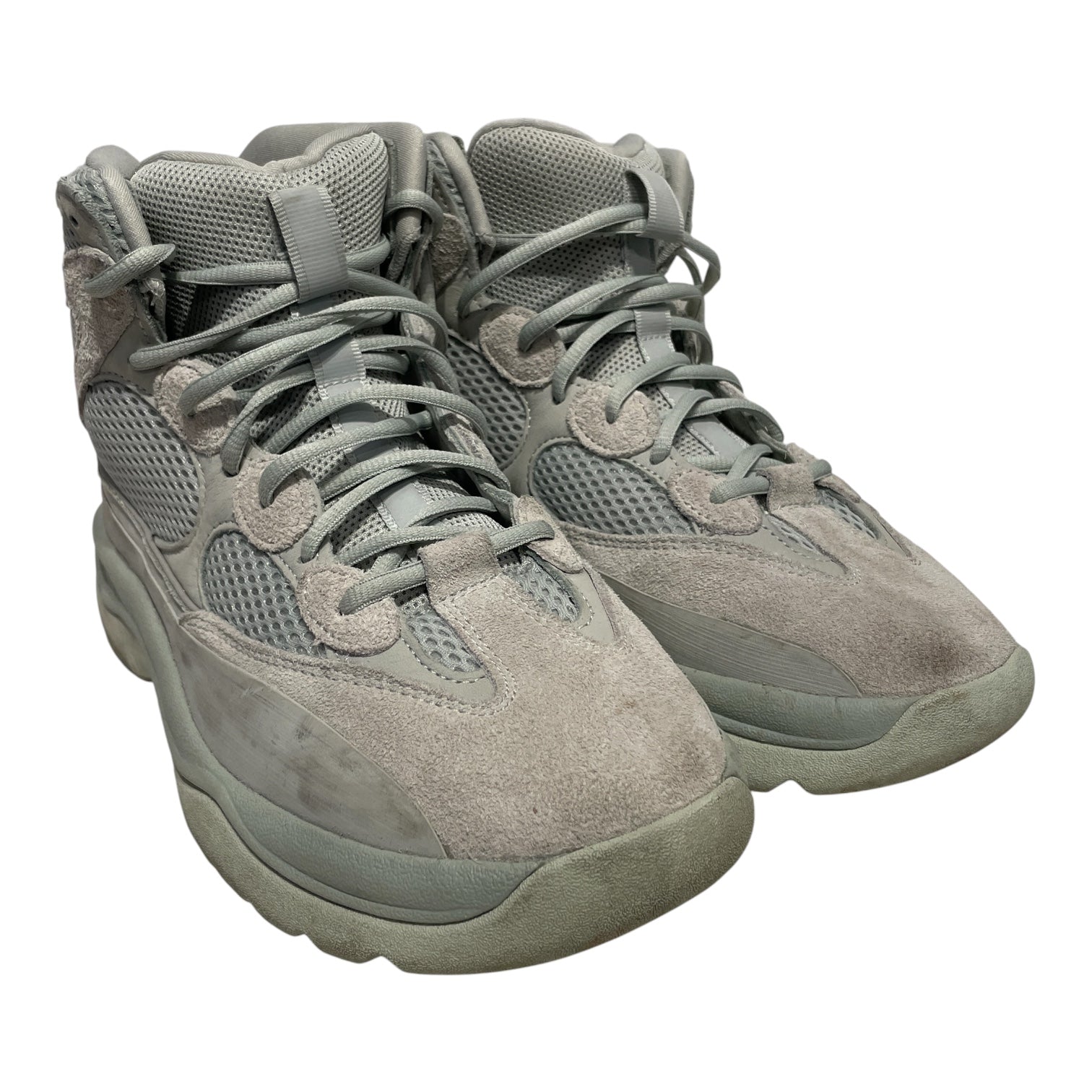 YEEZY/Lace Up Boots/US 10.5/Suede/SLV/DESERERT BOOT "SALT" view 1