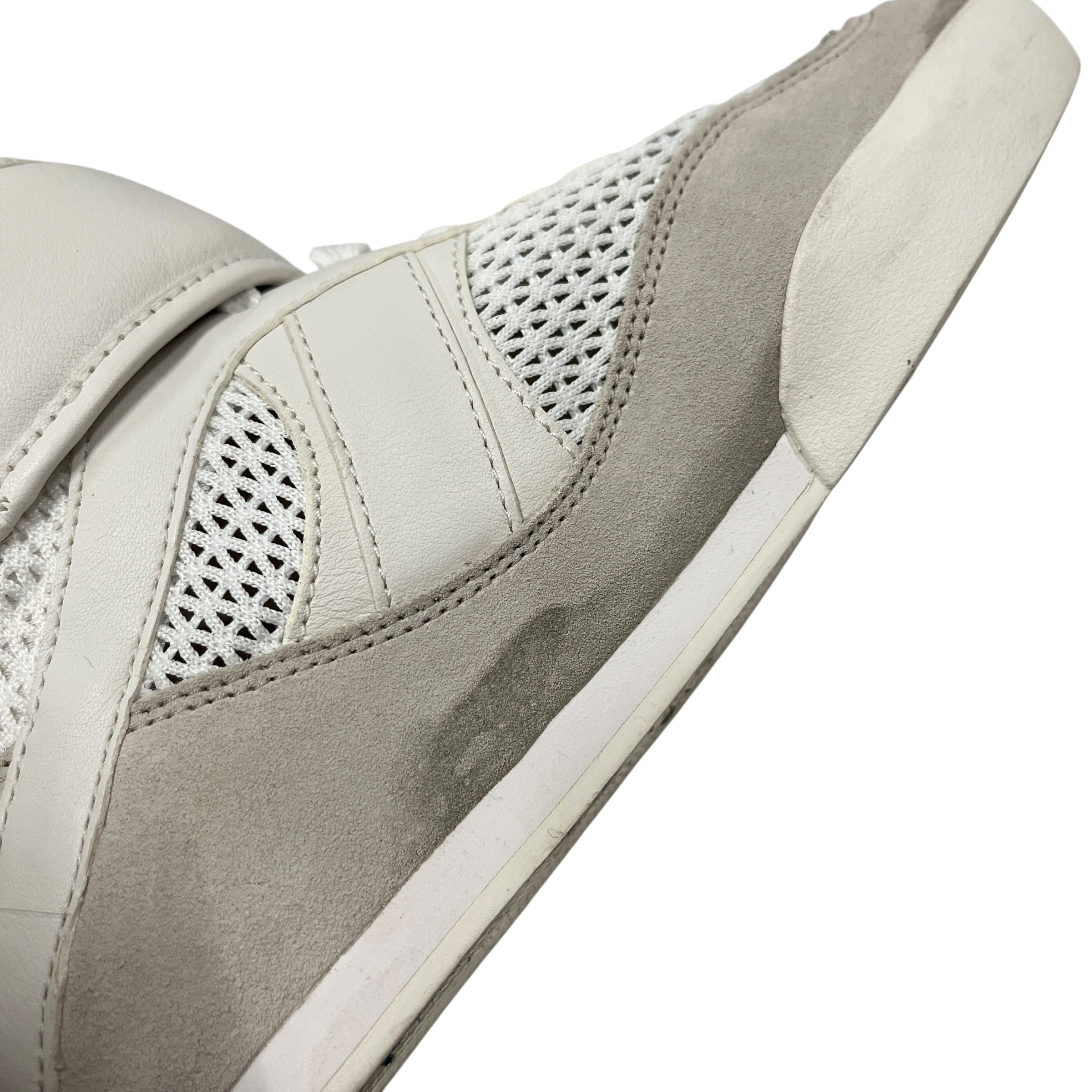 Chloe/Hi-Sneakers/EU 37/Suede/WHT/Kick Mesh High Top Sneaker view 5