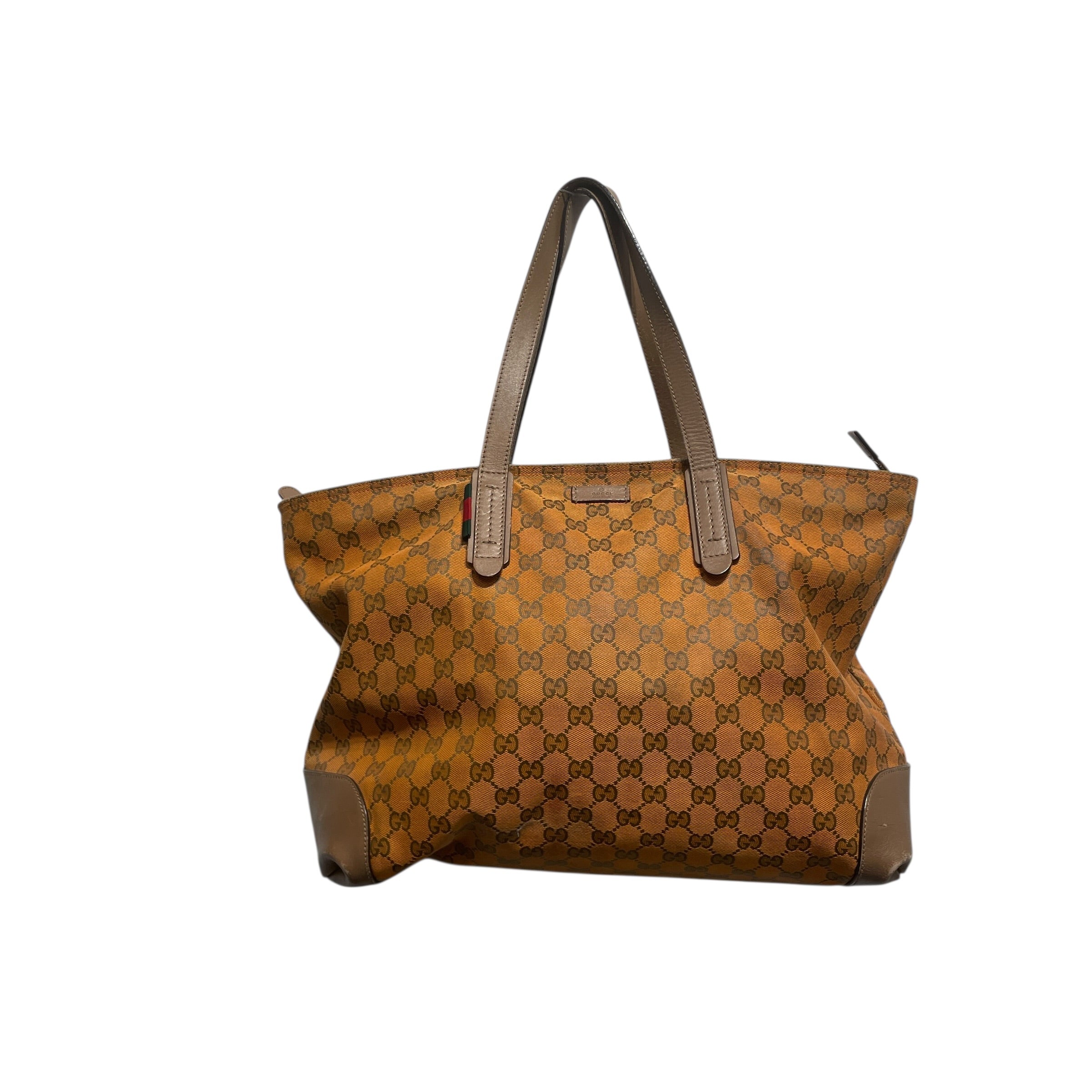 GUCCI/Tote Bag/Monogram/Cotton/ORN/CANVAS/GG view 1