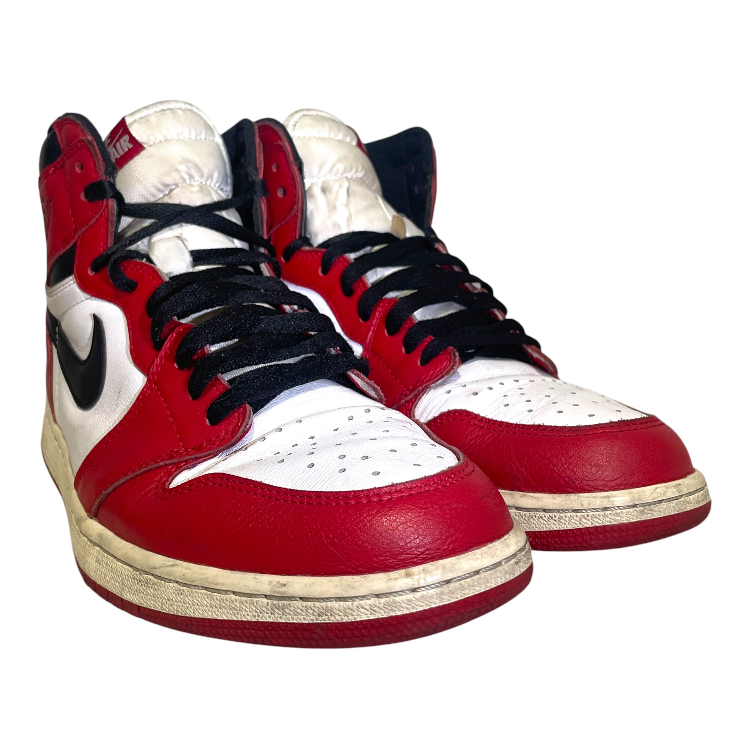 JORDAN BRAND/Hi-Sneakers/US 12/Leather/RED/2015 Chicago view 1