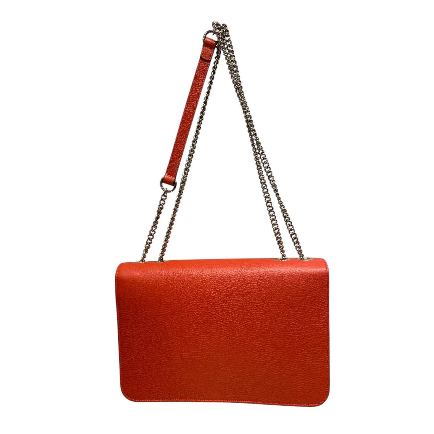 GUCCI/Hand Bag/Leather/ORN/Orange interlocking G view 2
