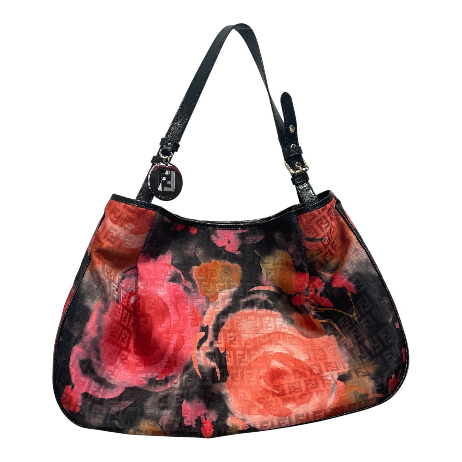 FENDI/Hand Bag/Floral Pattern/Cotton/MLT/FLORAL FENDI ZUCCA view 1