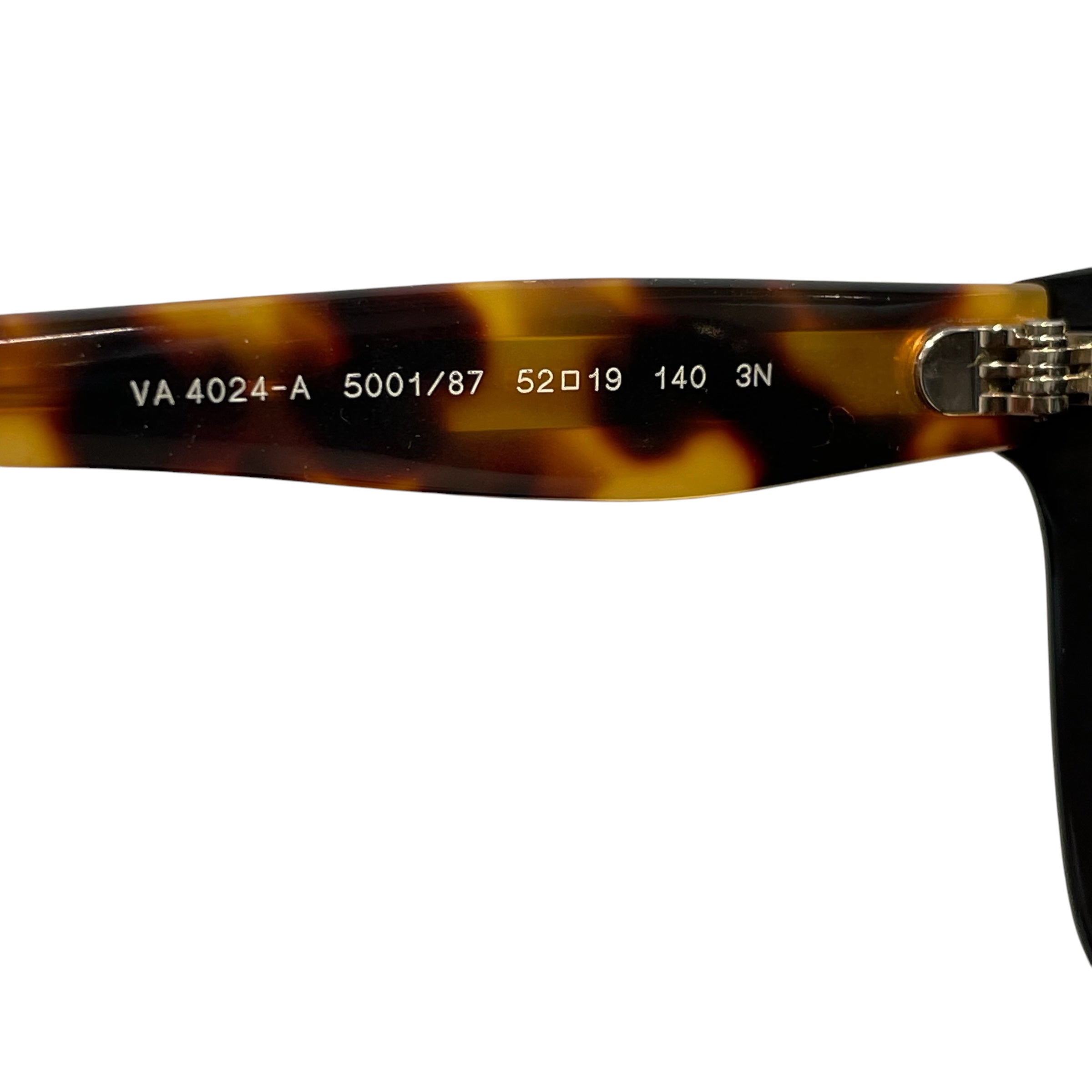 VALENTINO/Sunglasses/Tortoiseshell Pattern/BLK/L's/4024-A BLACK RIM/ BROWN SIDES view 4