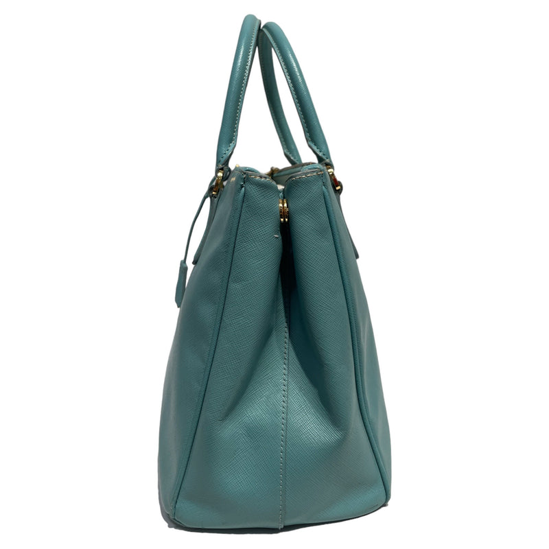 PRADA/Hand Bag/Leather/BLU/saffiano hand bag