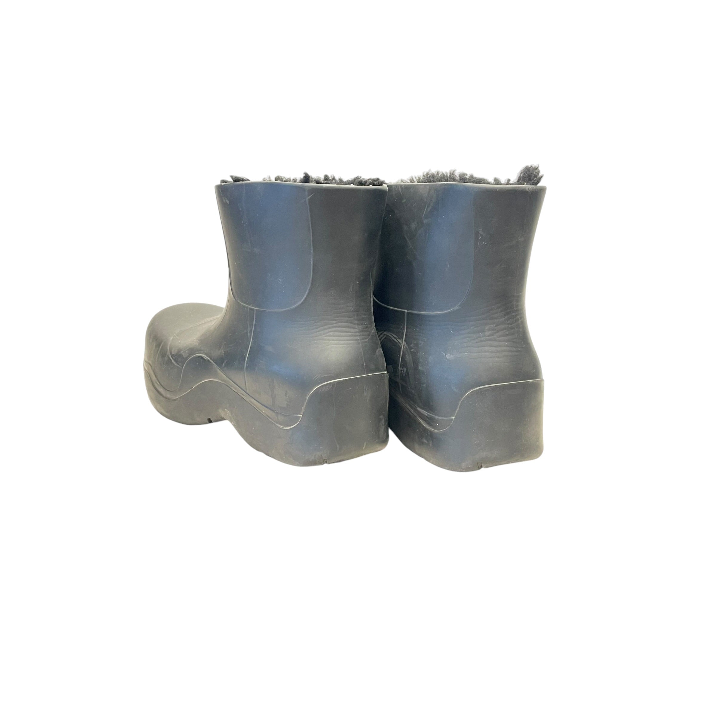 BOTTEGA VENETA/Rain Boots/EU 46/BLK/puddle veneta view 2