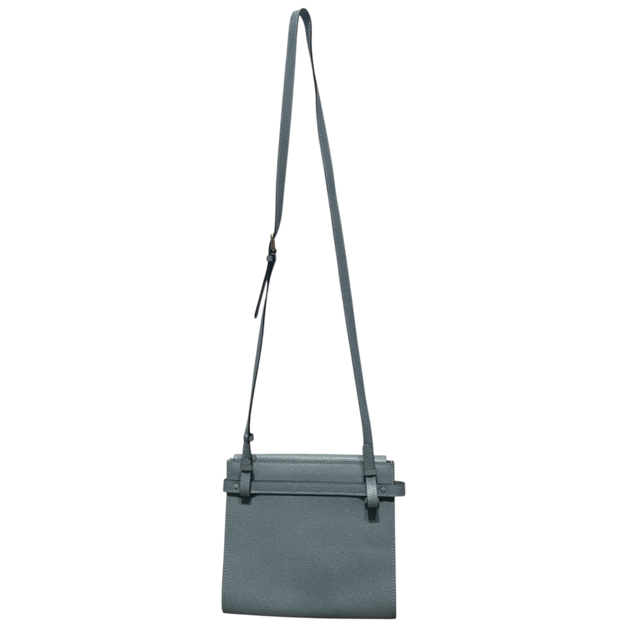 Valextra/Cross Body Bag/Leather/BLU/Brera Crossbody Bag view 2