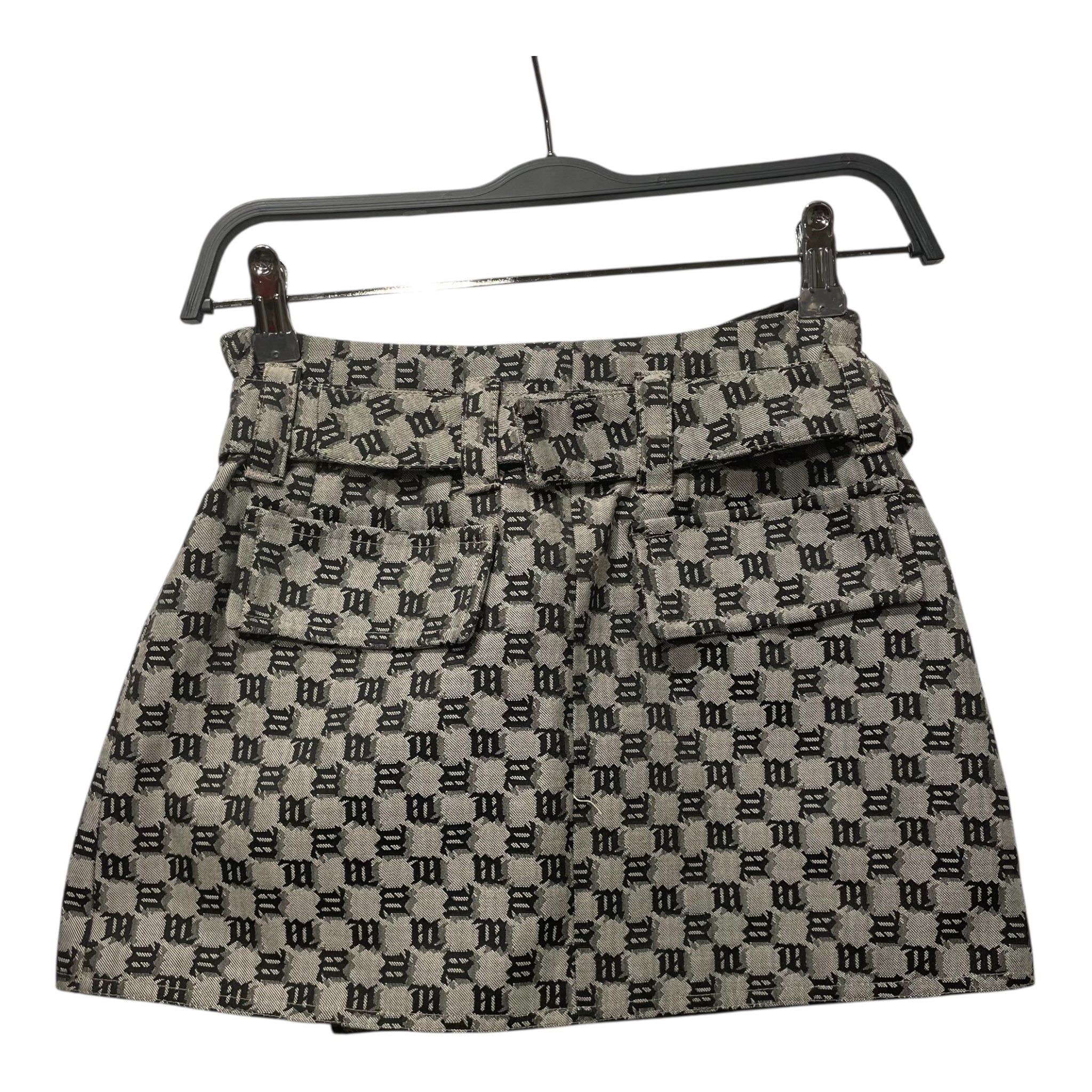 MISBHV/Skirt/XS/Monogram/Cotton/GRY/Mini Length/ view 2
