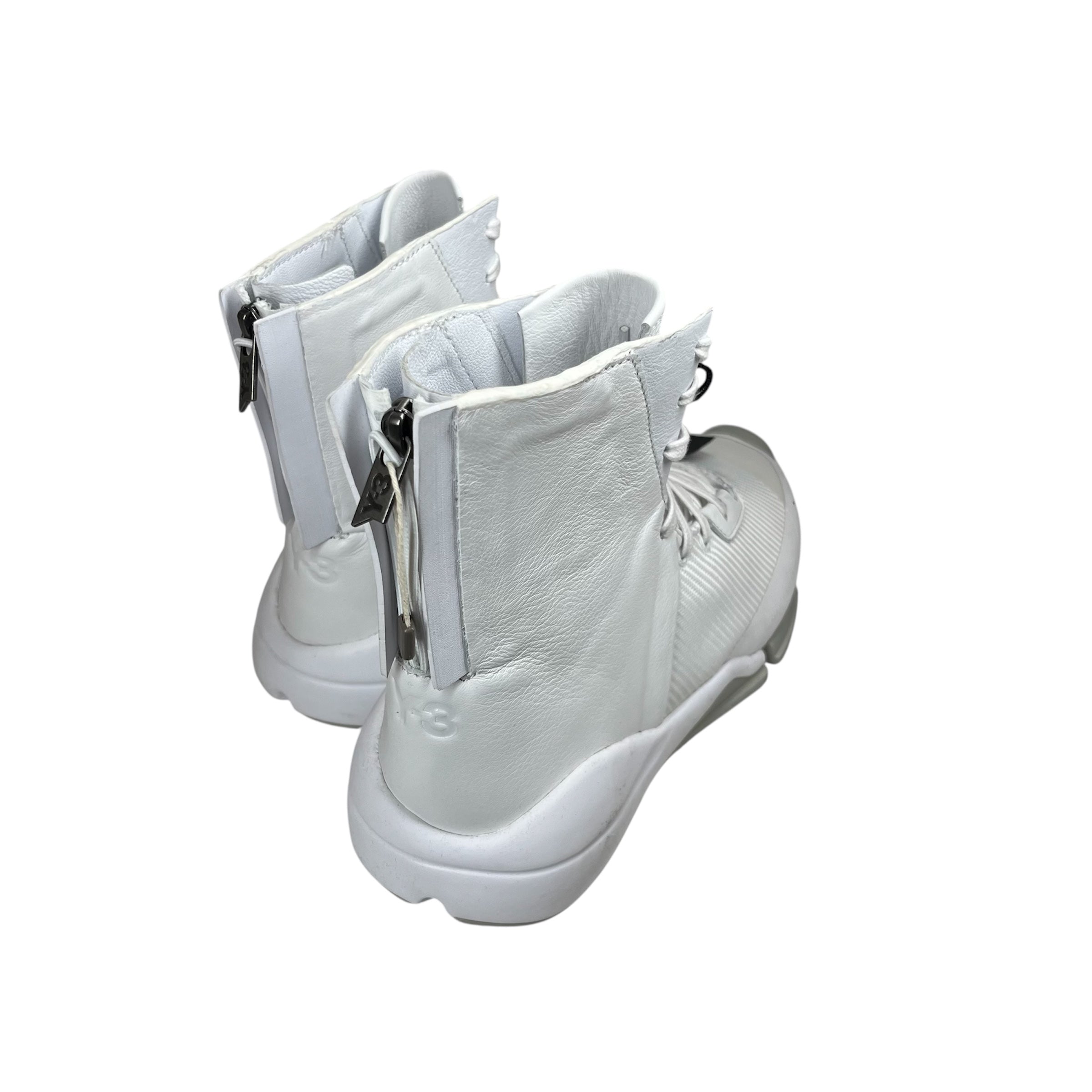 Y-3/Hi-Sneakers/US 7.5/WHT/FUTURE ZIP HIGH view 2