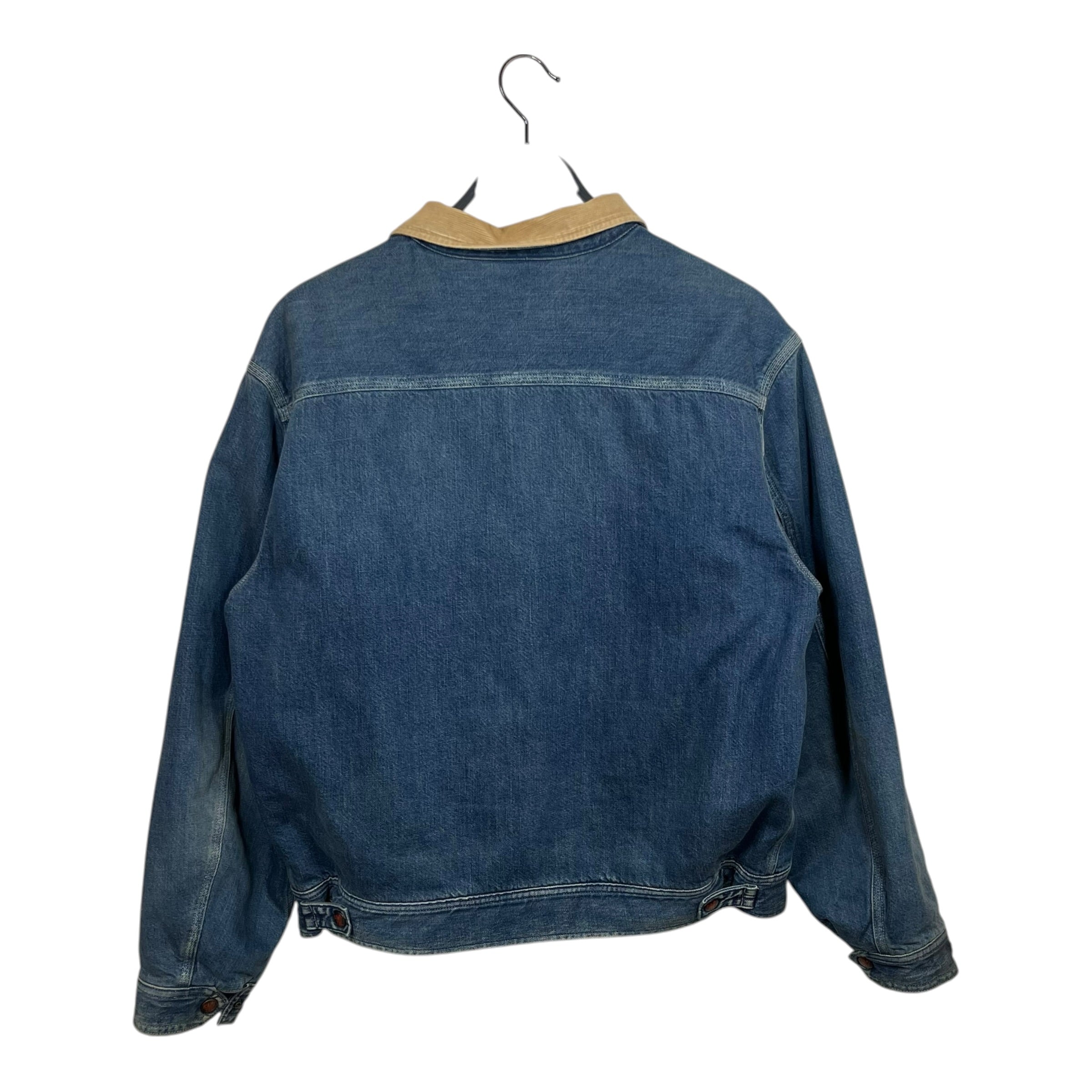 KAPITAL/Denim Jkt/2/Cotton/BLU/11.5oz Denim Lining Reversable view 2