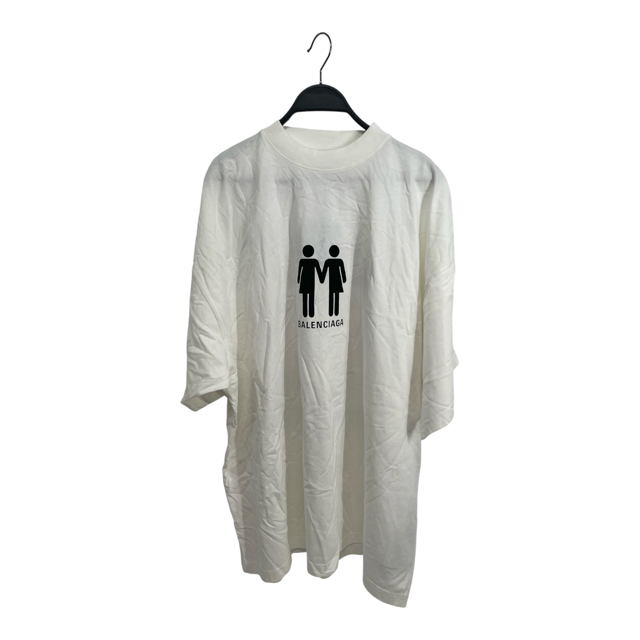 BALENCIAGA/T-Shirt/4/Cotton/WHT/2022 BOY/GIRL PRIDE 12 view 1