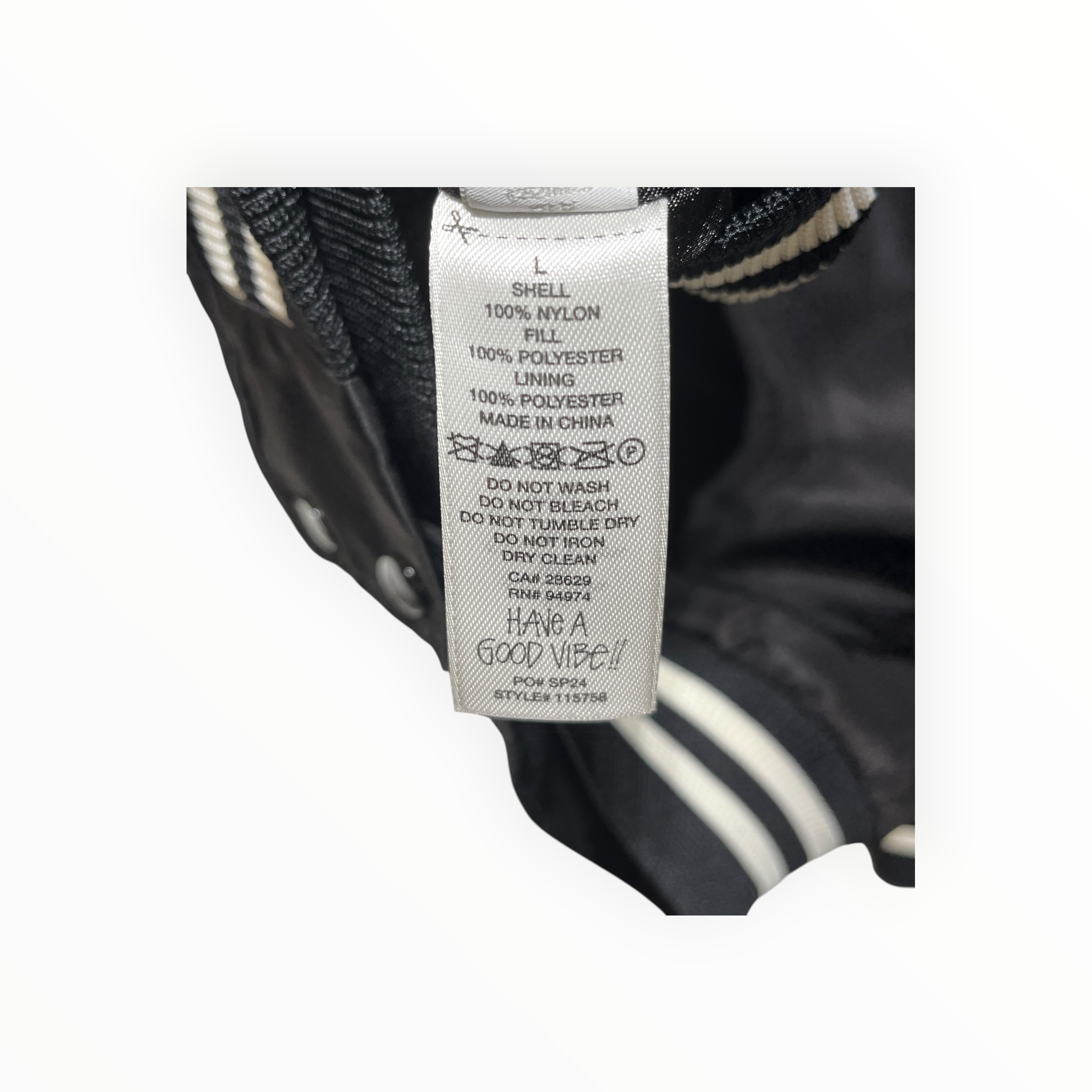 STUSSY/Jacket/L/Polyester/BLK/LEATHER S view 4