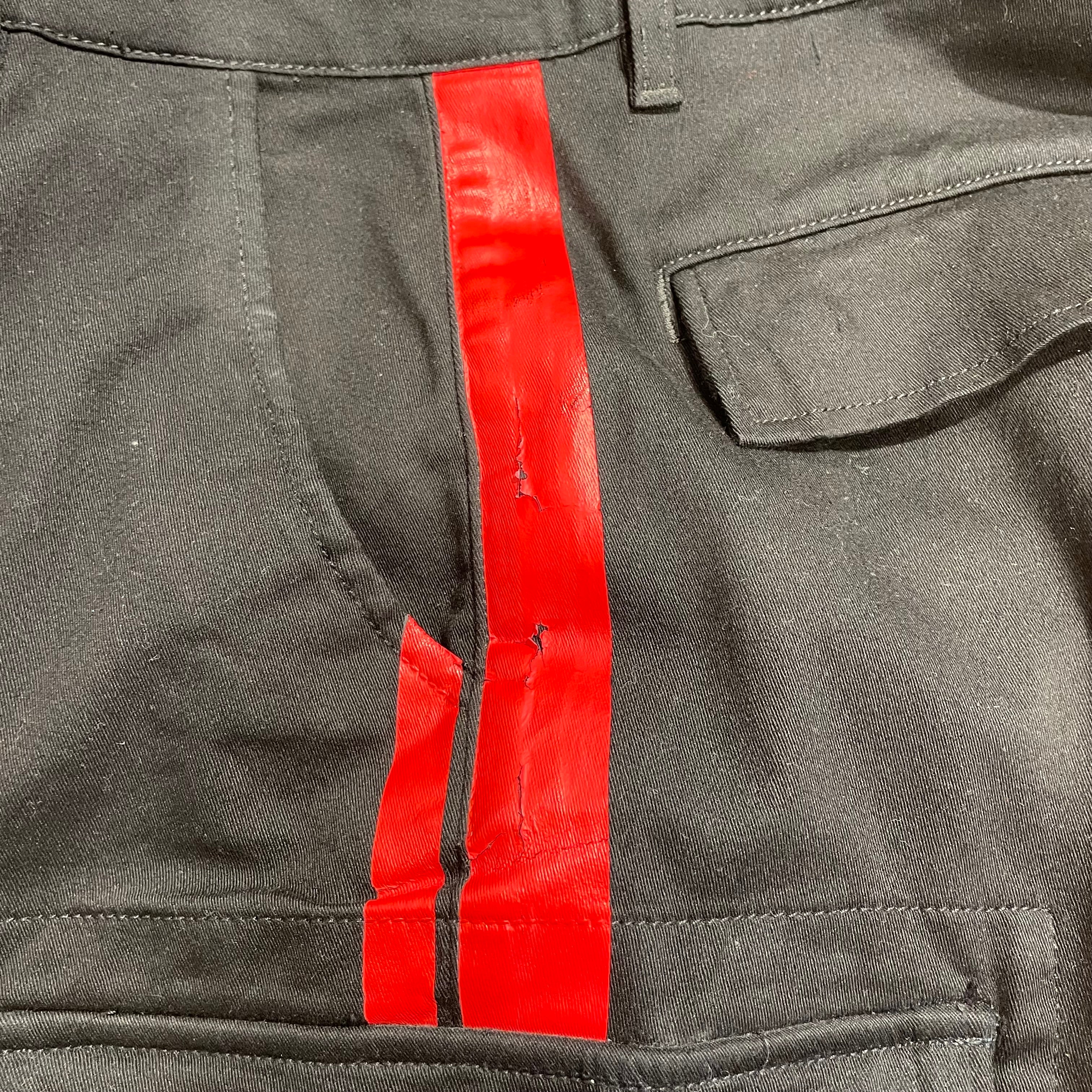 AMIRI/Cargo Pants/34/Denim/BLK/RED DETAILS AND DRAWSTRING view 5