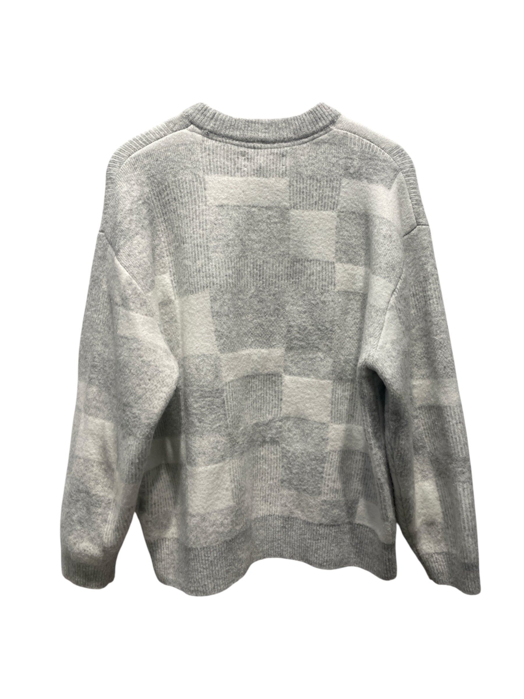 KITH/Sweater/L/Glen Check/Wool/SLV/ view 2