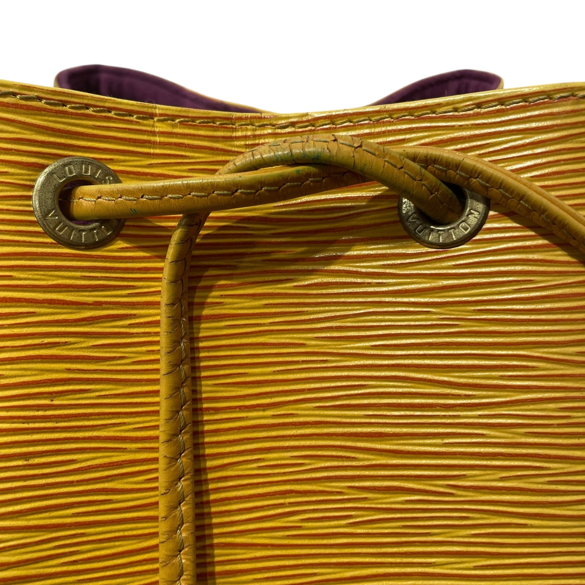 LOUIS VUITTON/Bag/Leather/YEL/EPI NOE view 7