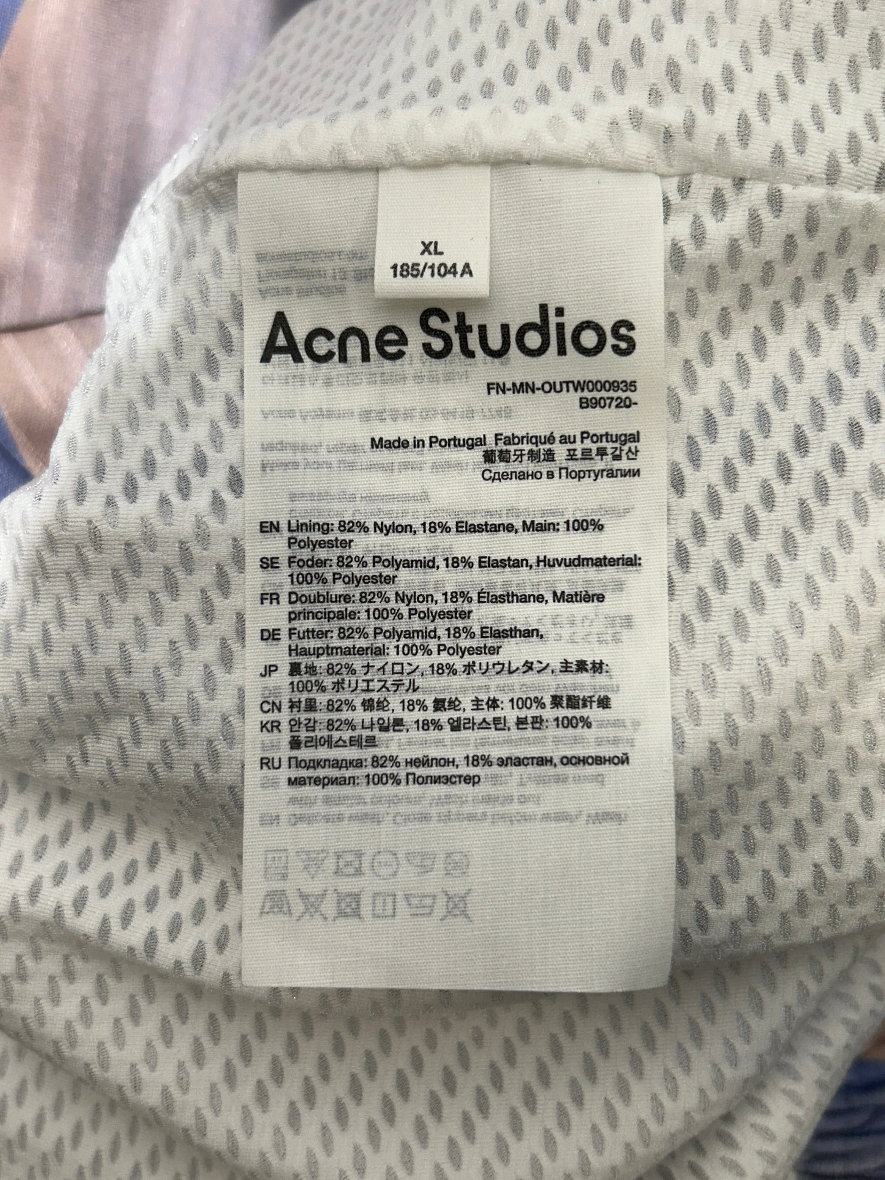 Acne Studios/Blouson/XL/Nylon/MLT/ view 4