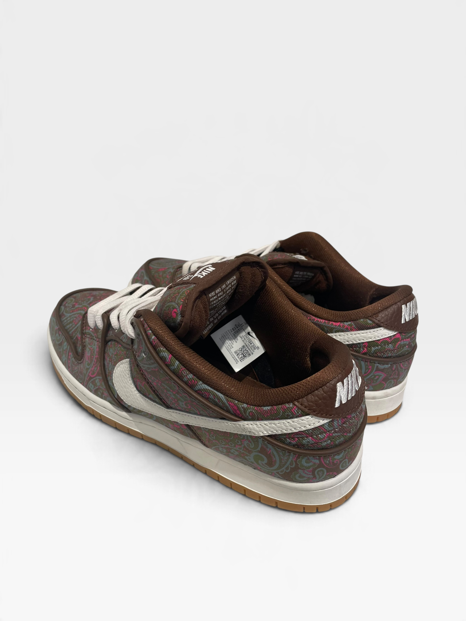 NIKE/DUNK LOW/Low-Sneakers/US 11/Paisley/Cotton/BRW/DH7534-200 view 2