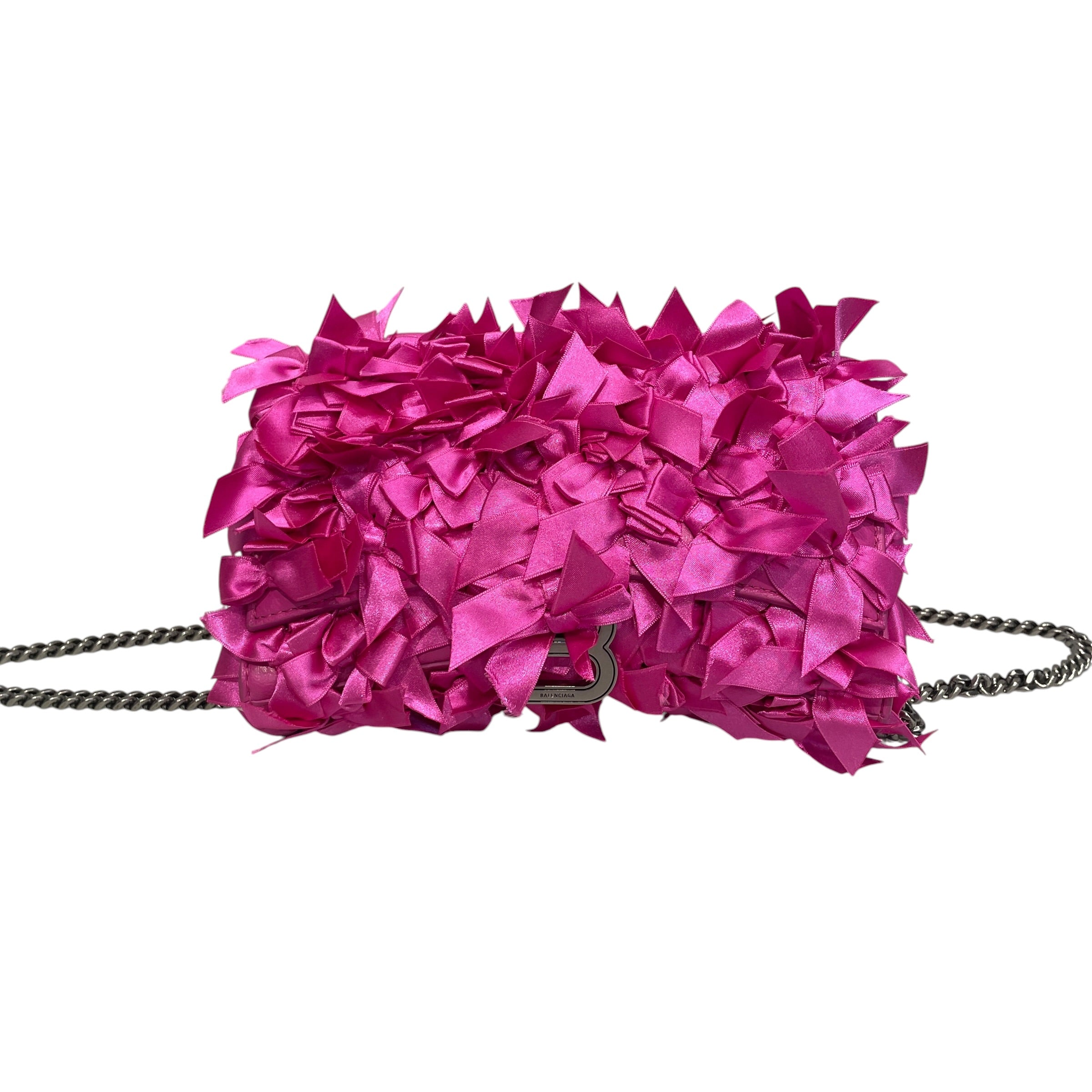 BALENCIAGA/Cross Body Bag/Cotton/PNK/BOW view 1