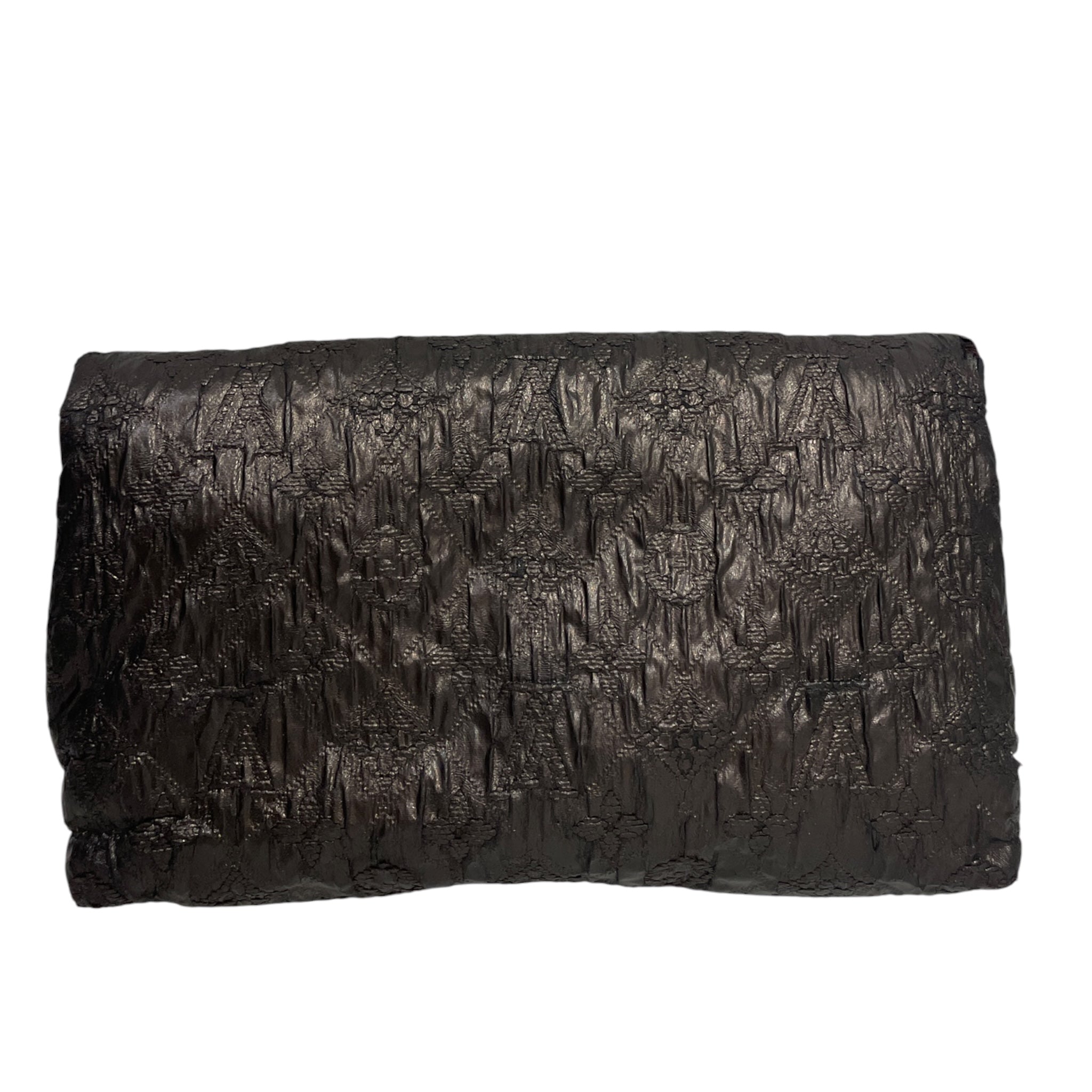 LOUIS VUITTON/Clutch Bag/Monogram/Leather/BLK/RJ6XBK7 view 2