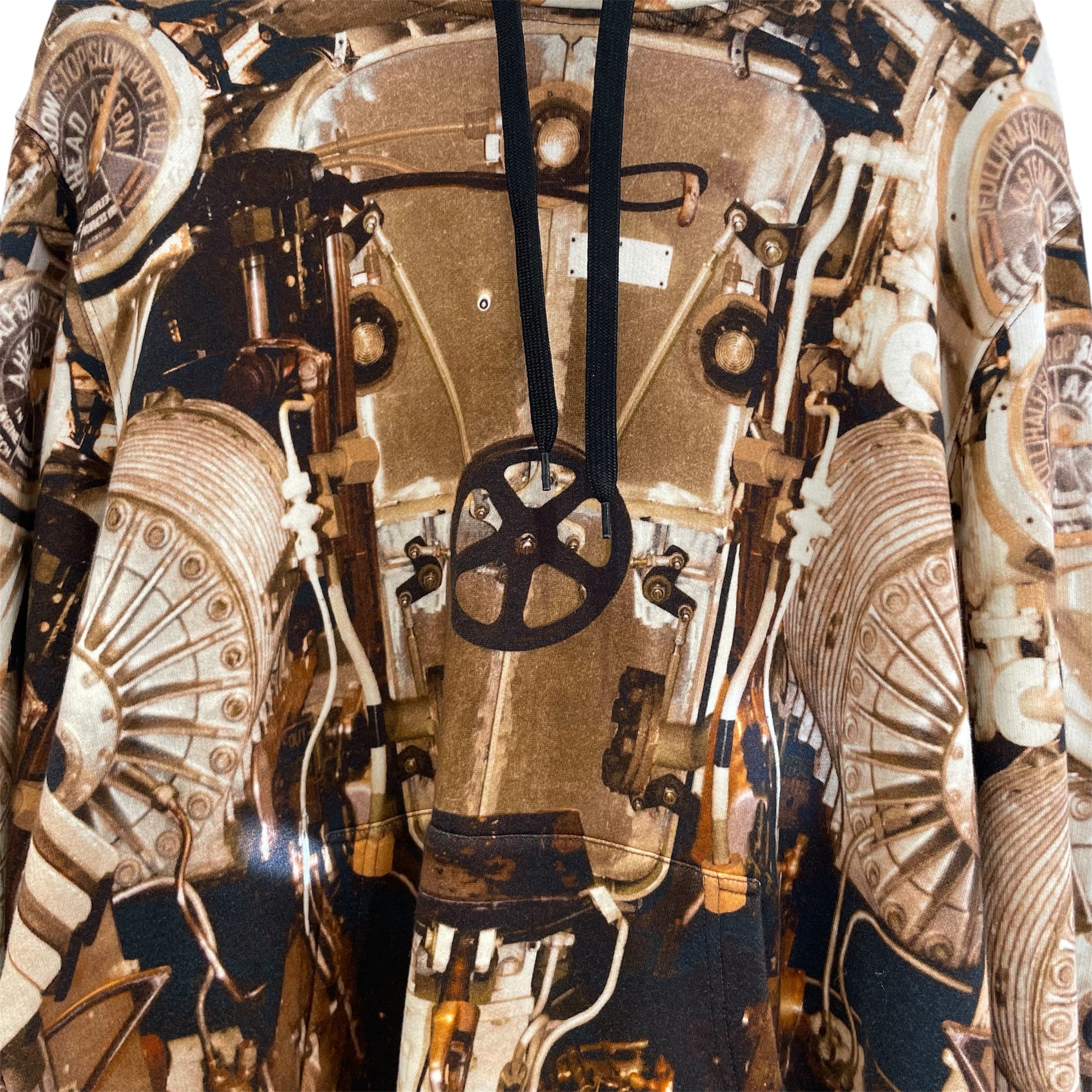BURBERRY LONDON/Hoodie/M/All Over Print/Cotton/MLT/SUBMARINE view 3