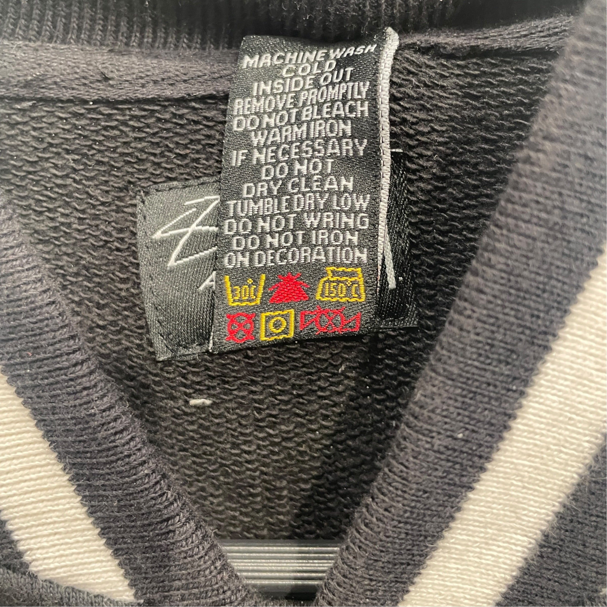 STUSSY/Deck Jkt/M/Cotton/BLK/WHT DETAIL / LOGO PATCHES view 3