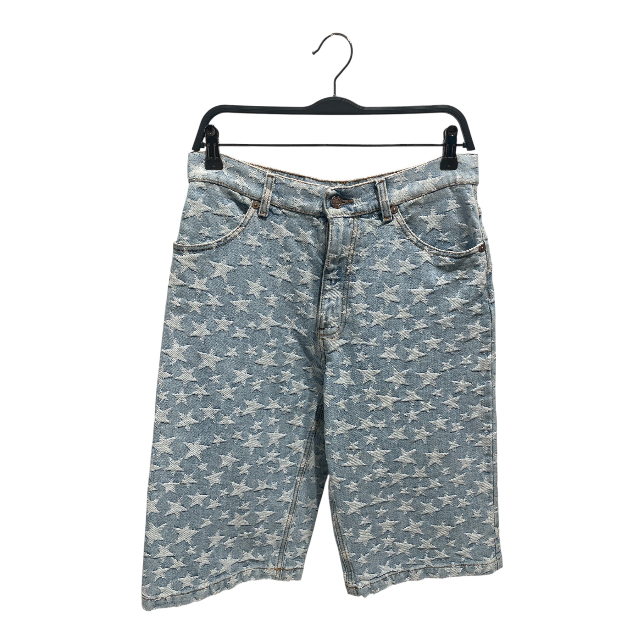 ERL/Shorts/S/Denim/IDG/All Over Print/STAR view 1
