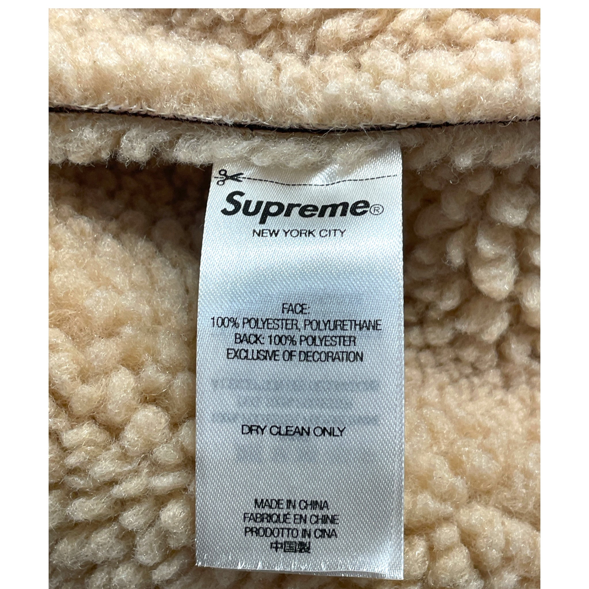 Supreme/Jacket/M/Faux Leather/BRD/BRICK RED /JKT/ view 4