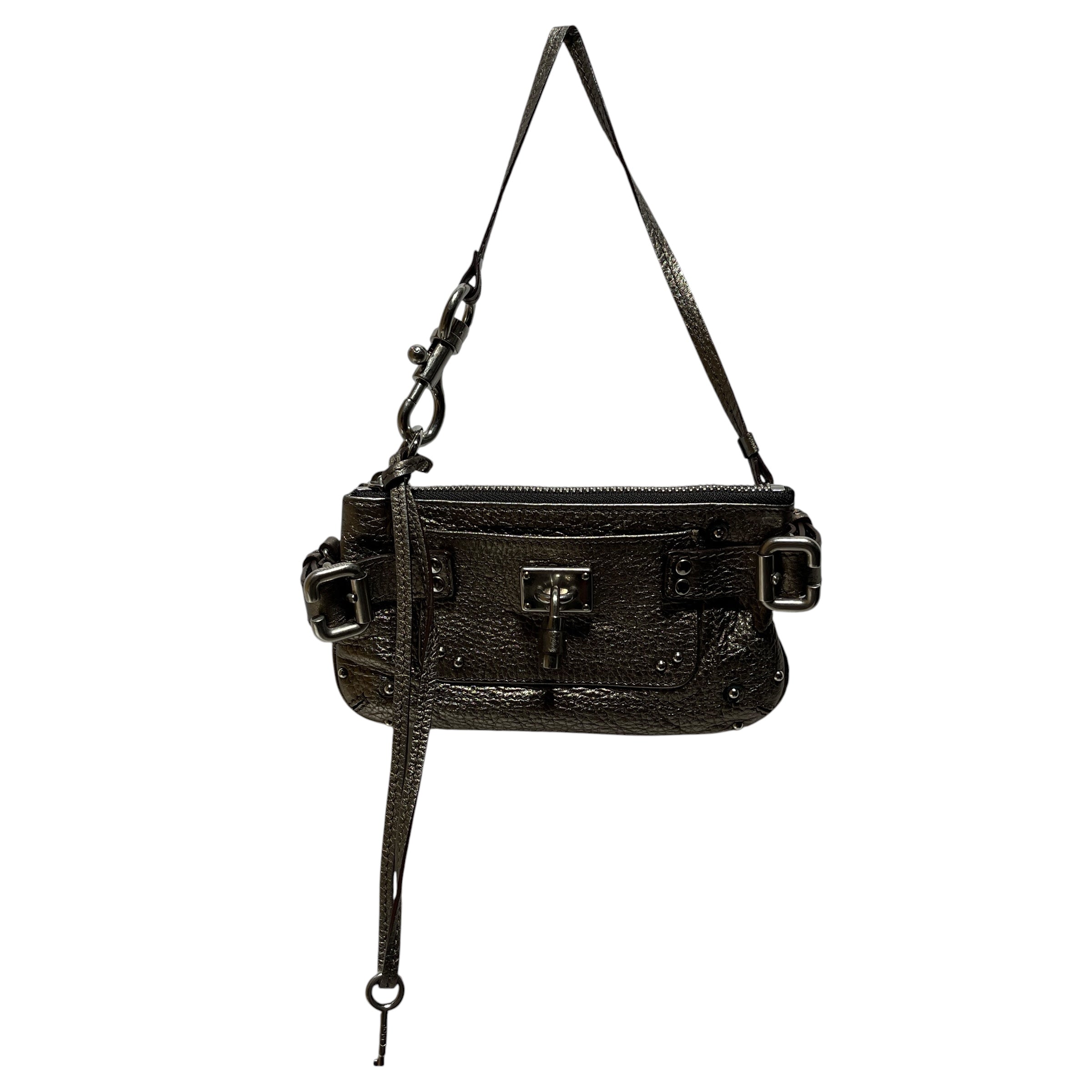 Chloe/Hand Bag/Leather/SLV/MINI PADDINGTON view 1
