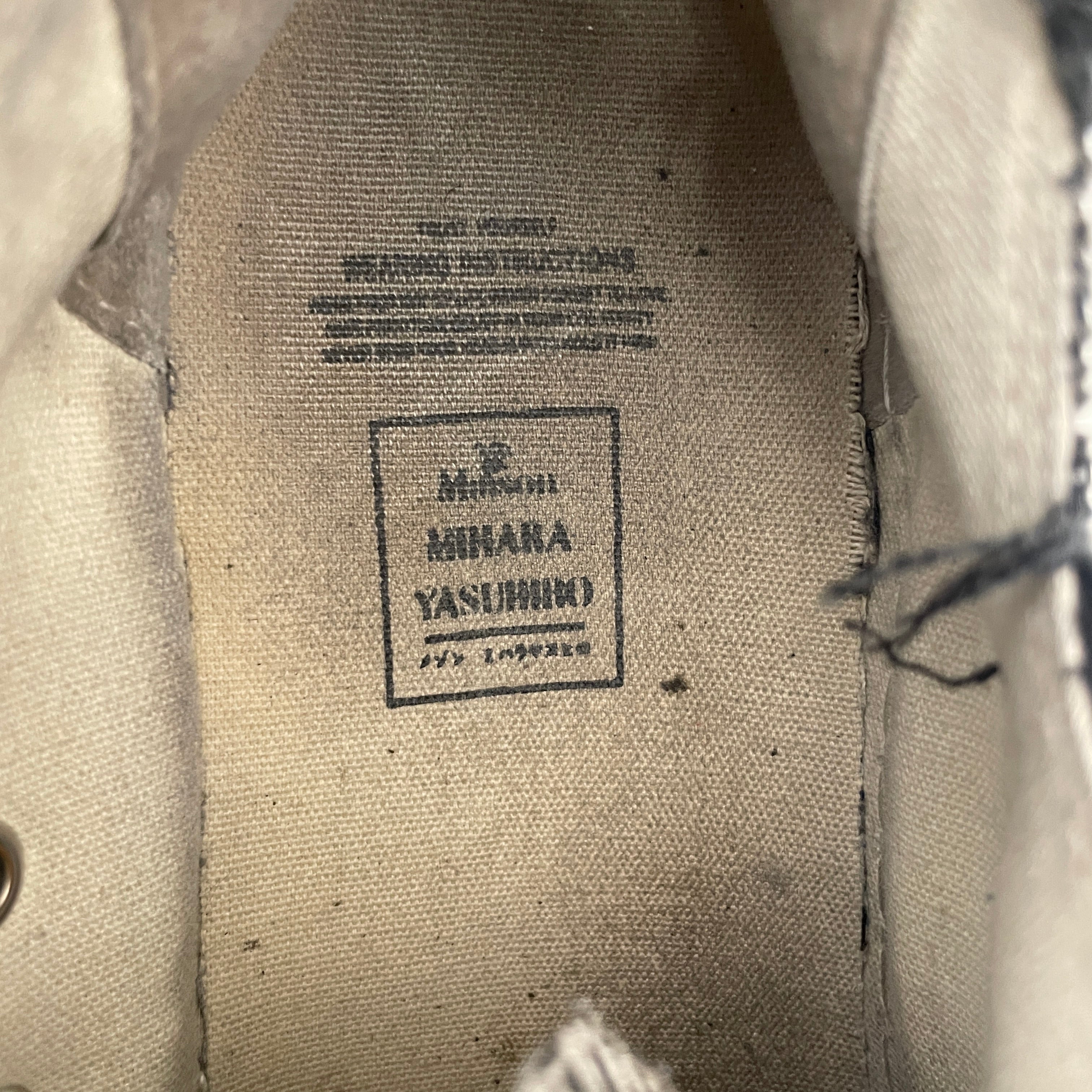MIHARA YASUHIRO/Low-Sneakers/US 11/Cotton/BLK/peterson 23 view 3
