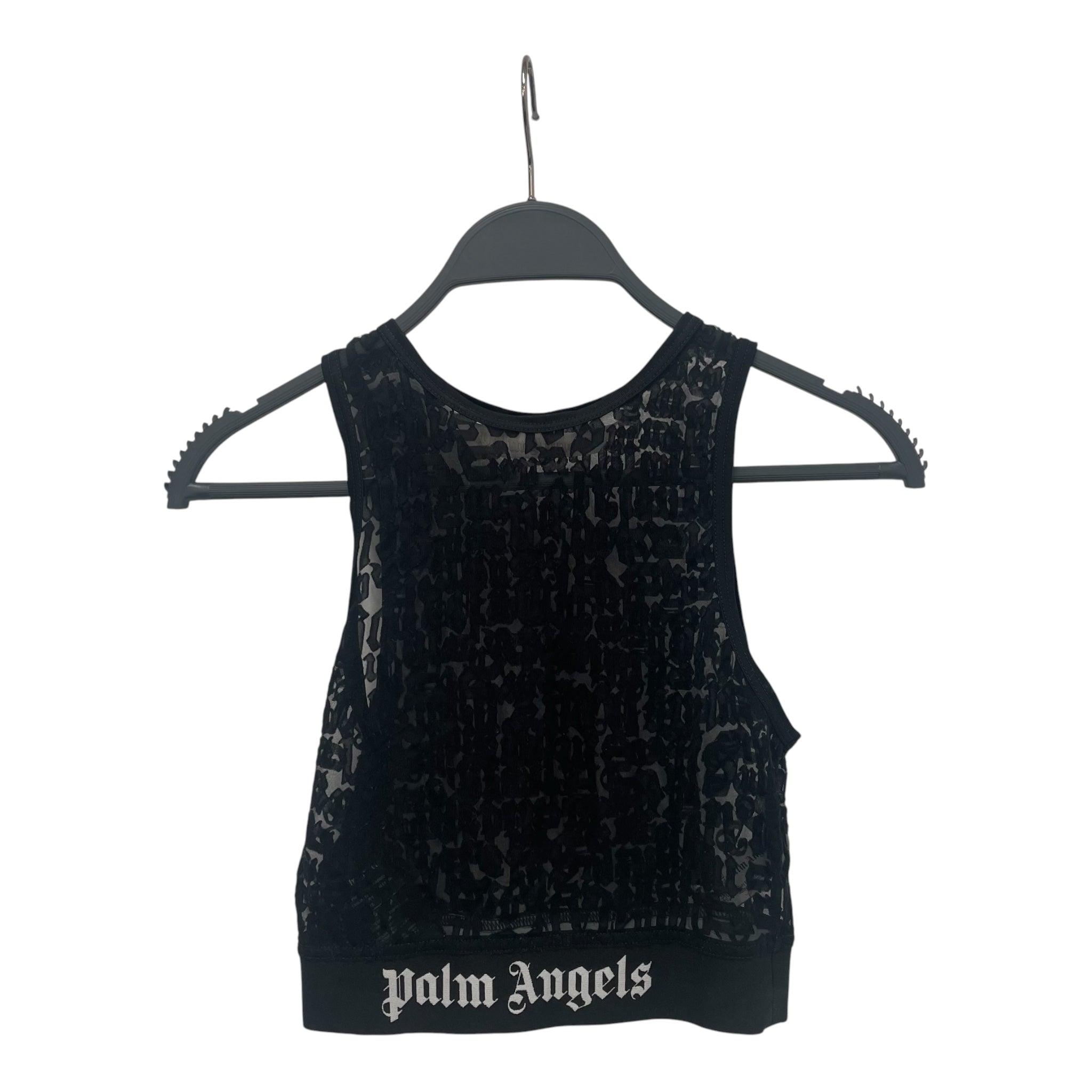 Palm Angels/T-Shirt/Cotton/BLK/MESH view 1