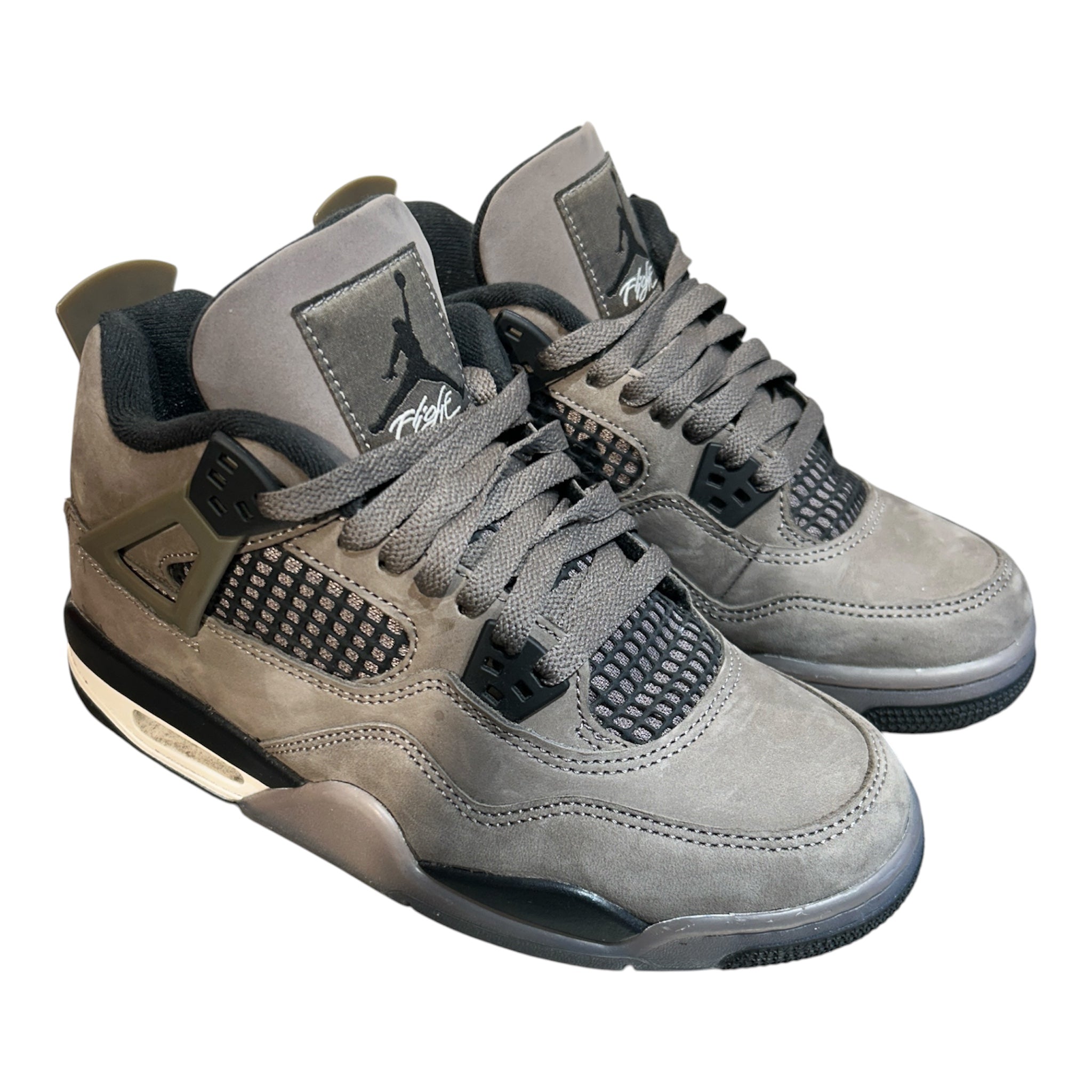 NIKE/Hi-Sneakers/US 5.5/BRW/RETRO 4 CAVE STONE view 1