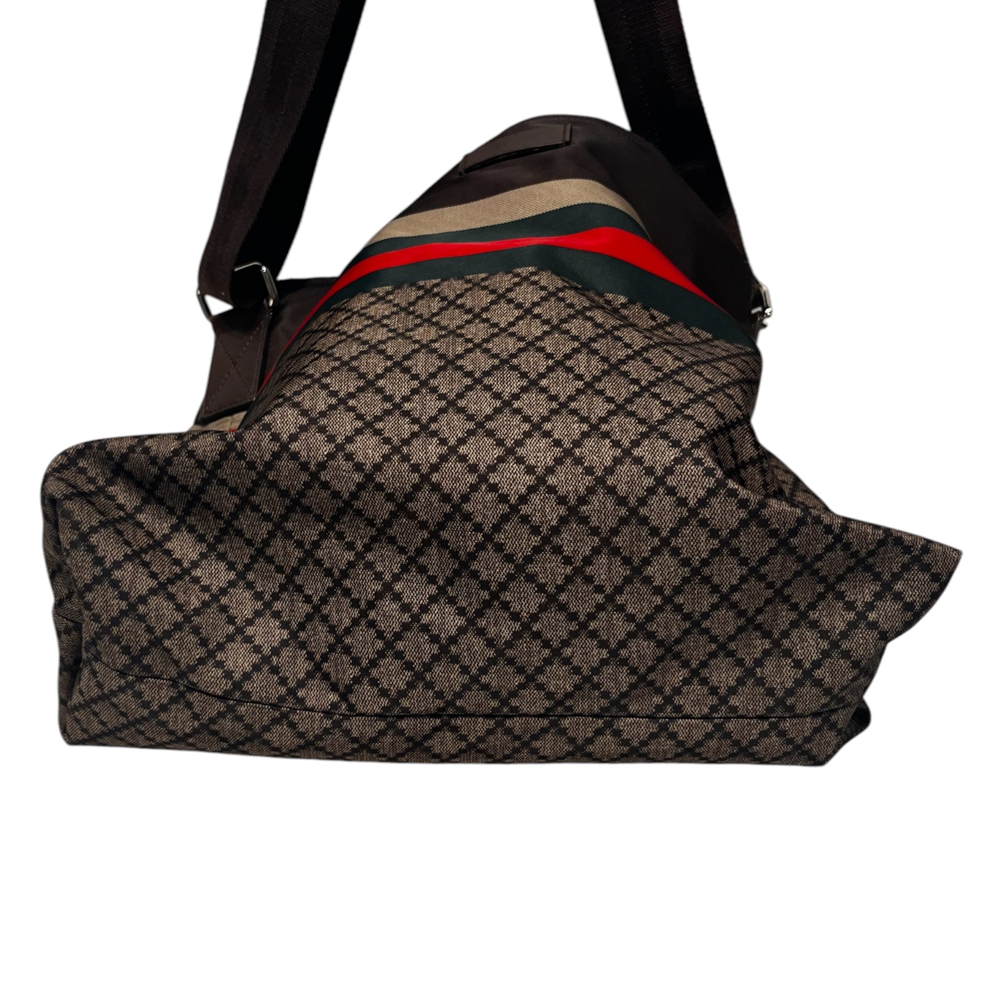 GUCCI/Tote Bag/All Over Print/Nylon/BRW/Nylon Diamante view 4