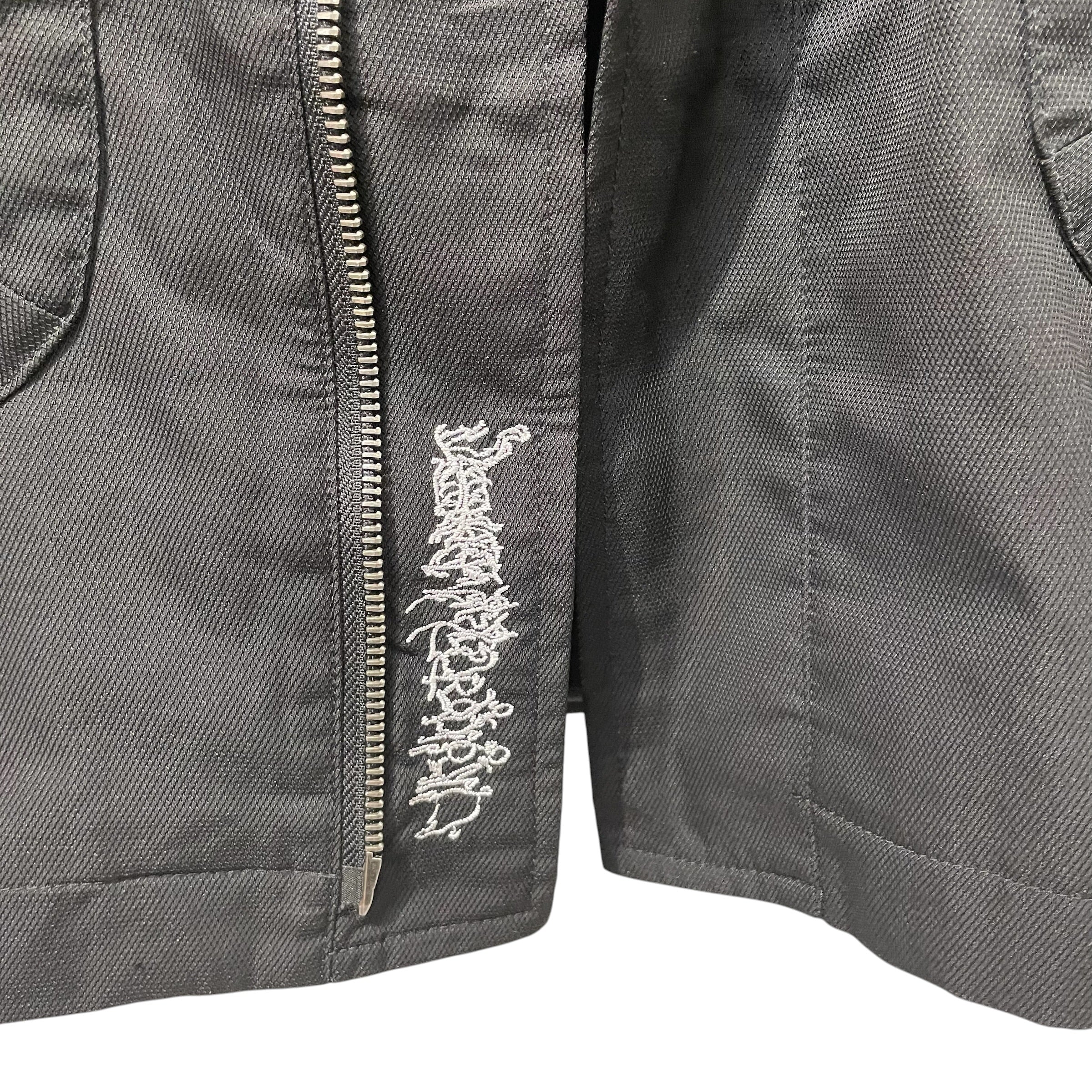 Kiko Kostadinov/Jacket/46/Nylon/BLK/Graphic/Yamantaka Eye Graphic view 6